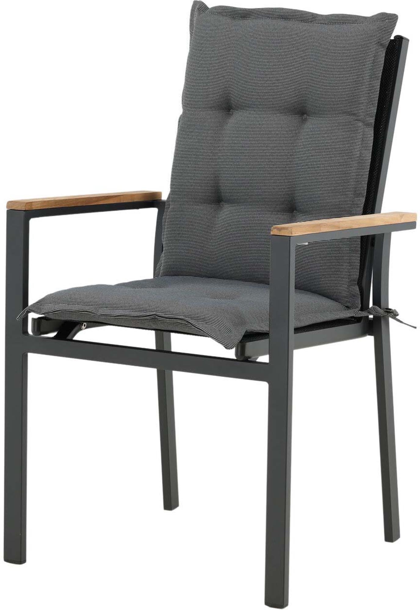 Fura Kissen in Hellgrau präsentiert im Onlineshop von KAQTU Design AG. Sitzkissen ist von Venture Home