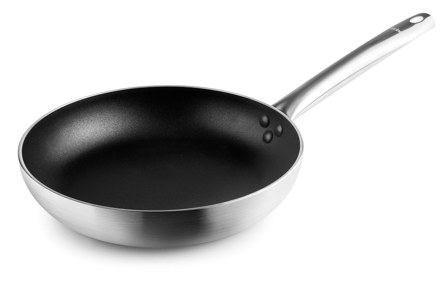 Adara Bratpfanne 32cm, Induktion in Silber präsentiert im Onlineshop von KAQTU Design AG. Bratpfanne ist von Lacor