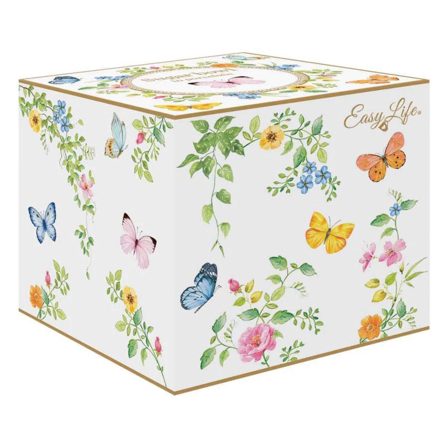 Dancing Butterflies Zuckerdose 220ml Porzellan