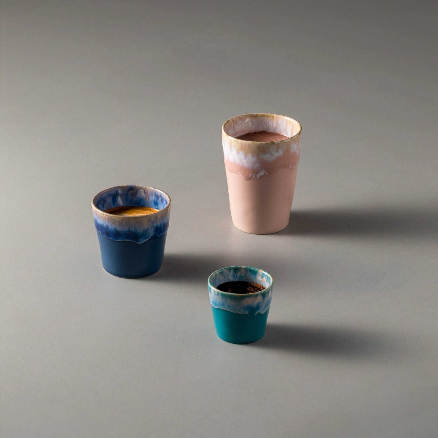 Grespresso Kaffeetasse 190ml D8cm H7.5cm denim in Blau präsentiert im Onlineshop von KAQTU Design AG. Tasse ist von Costa Nova