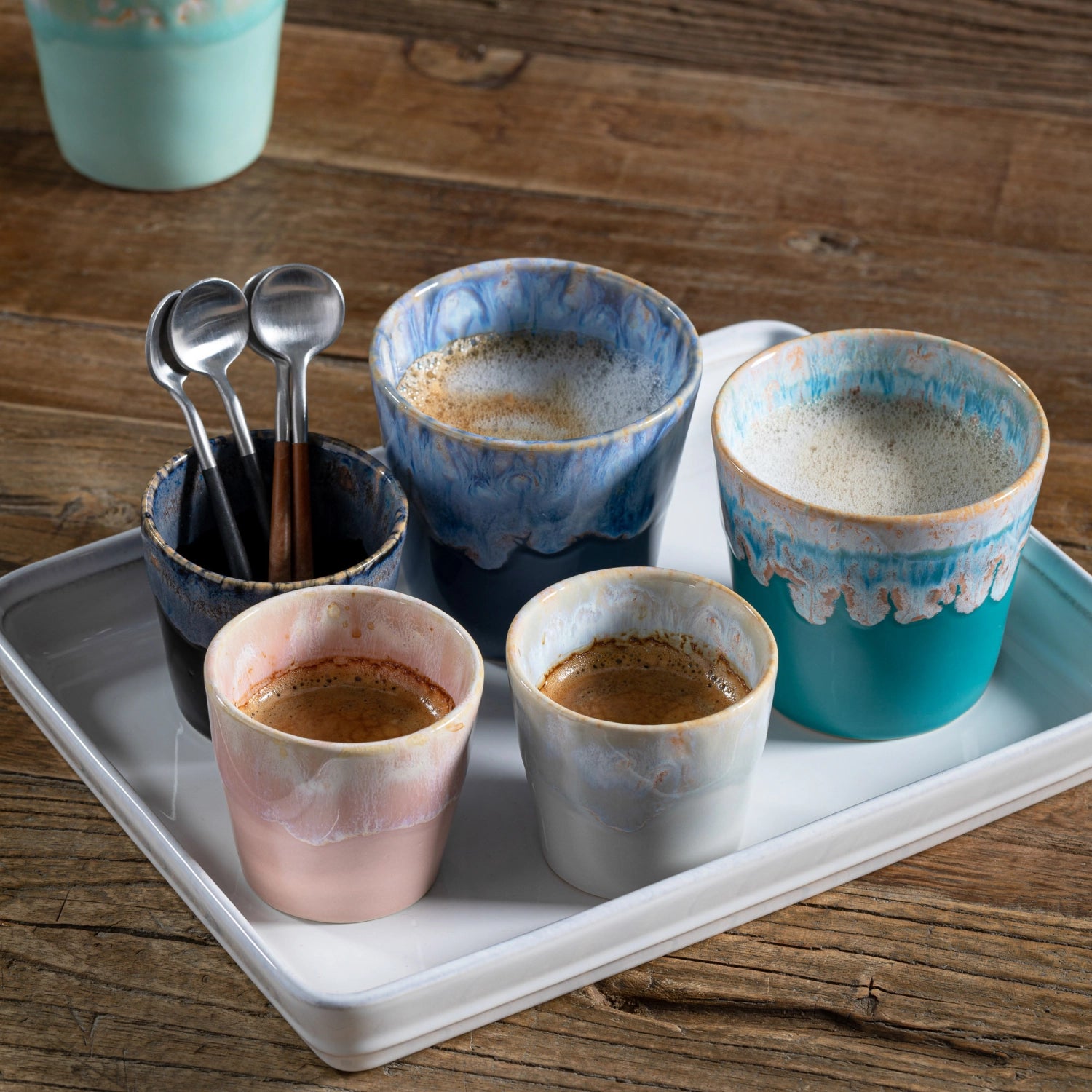 Elegante pinke Espressotasse von Costa Nova, 70ml, D6.5cm, H5.8cm, ideal für stilvolle Kaffeepausen und Genussmomente.