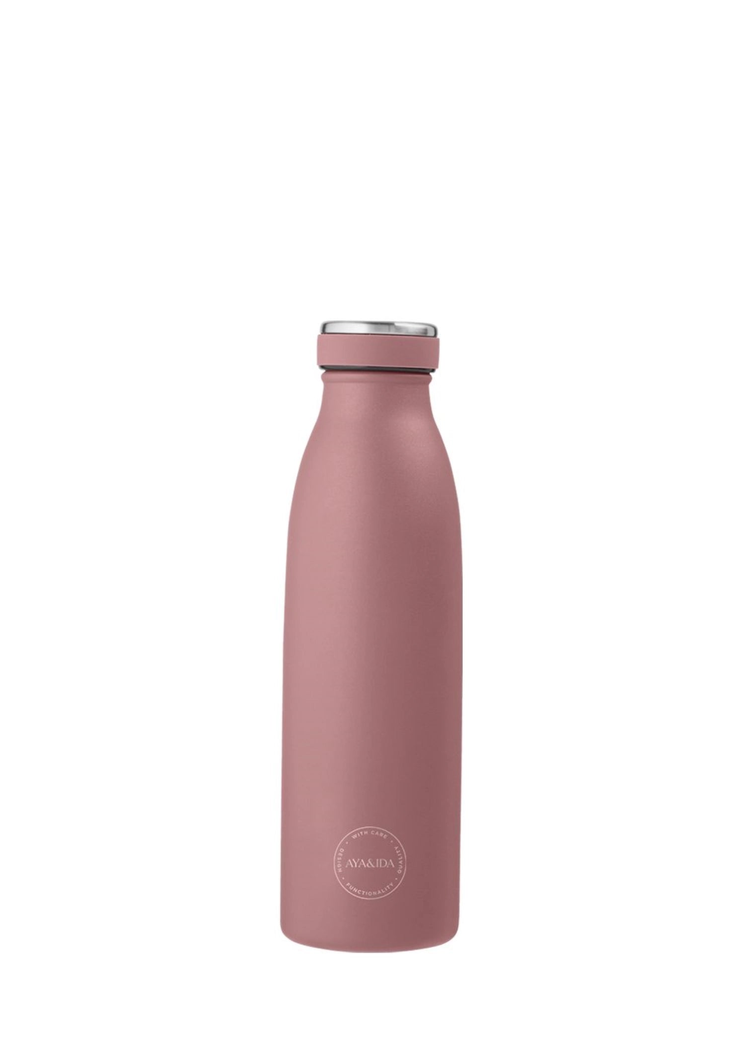 Trinkflasche 500ml Ash Rose in Pink präsentiert im Onlineshop von KAQTU Design AG. Trinkflaschen ist von AYA&IDA