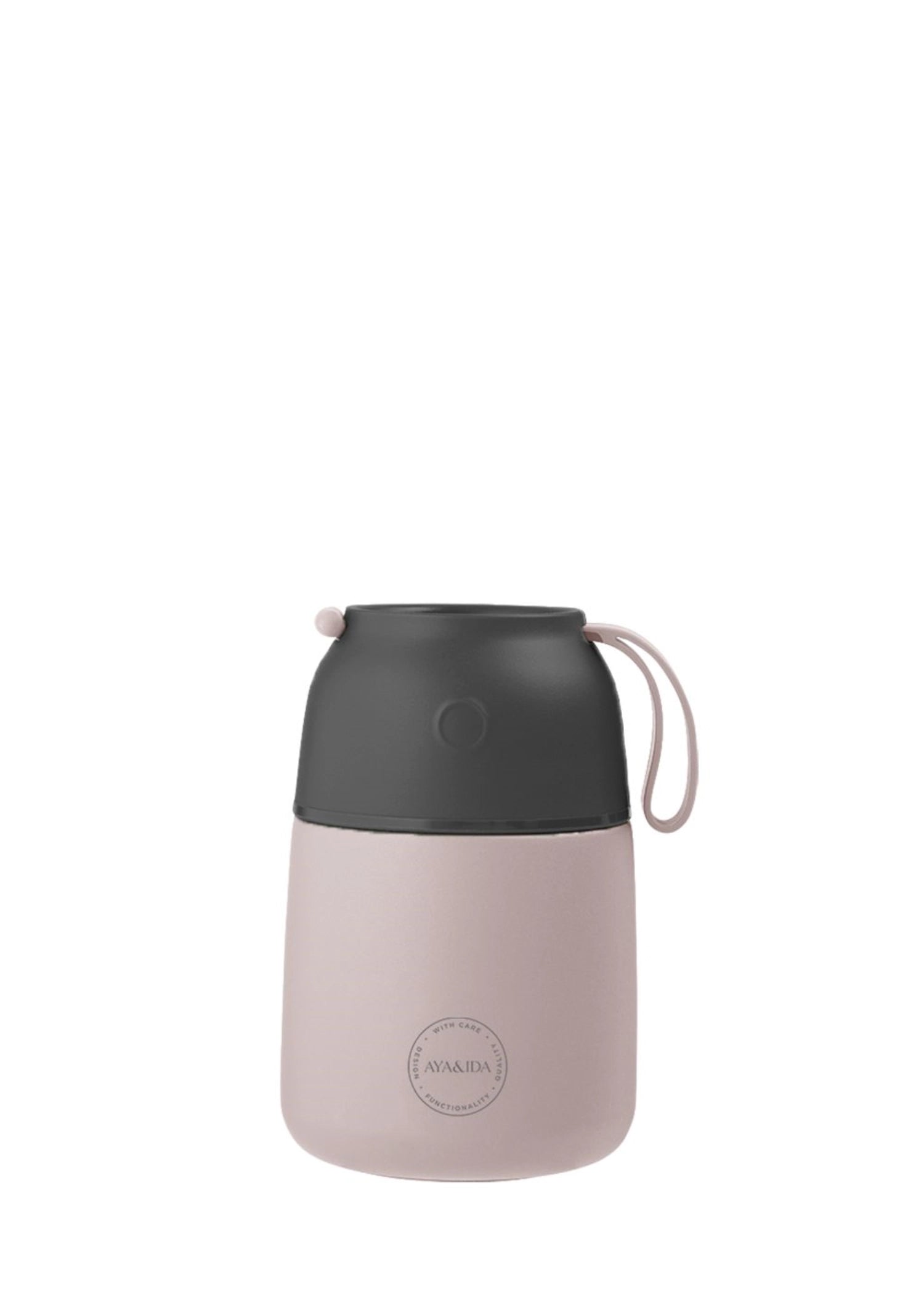 Food'ie Lunch Box 500ml Soft Rose in Pink präsentiert im Onlineshop von KAQTU Design AG. Snackbox ist von AYA&IDA