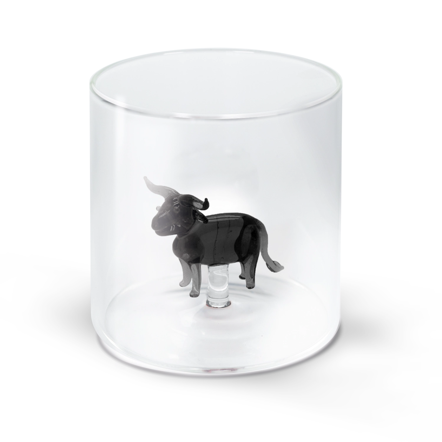 Glas aus Borosilikat 250ml Stier in Mehrfarbig präsentiert im Onlineshop von KAQTU Design AG. Glas ist von Easy Life