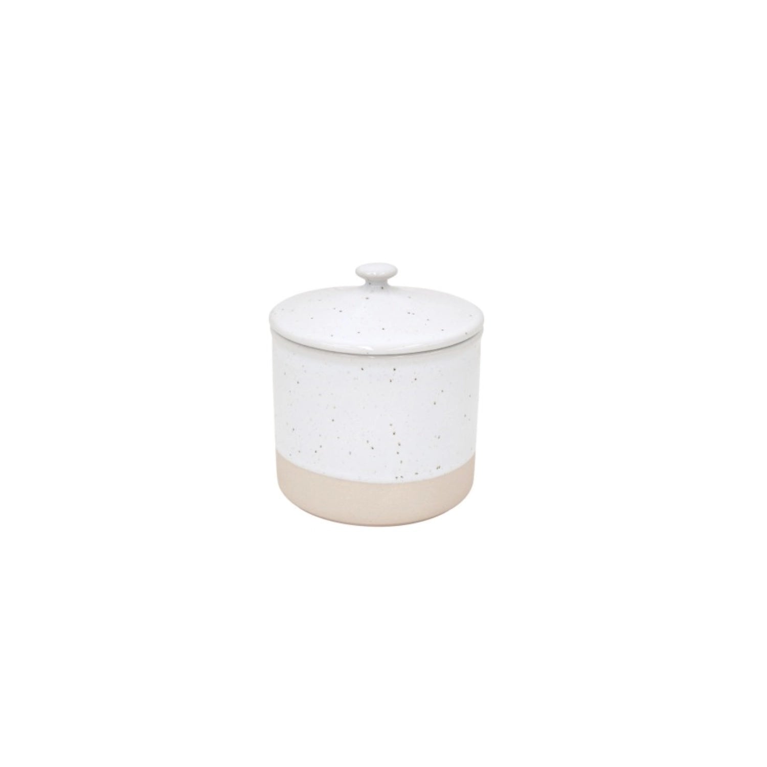 Fattoria Dose 710ml D12.1cm H13.6cm weiss in Weiss präsentiert im Onlineshop von KAQTU Design AG. Aufbewahrungsbehälter ist von Costa Nova