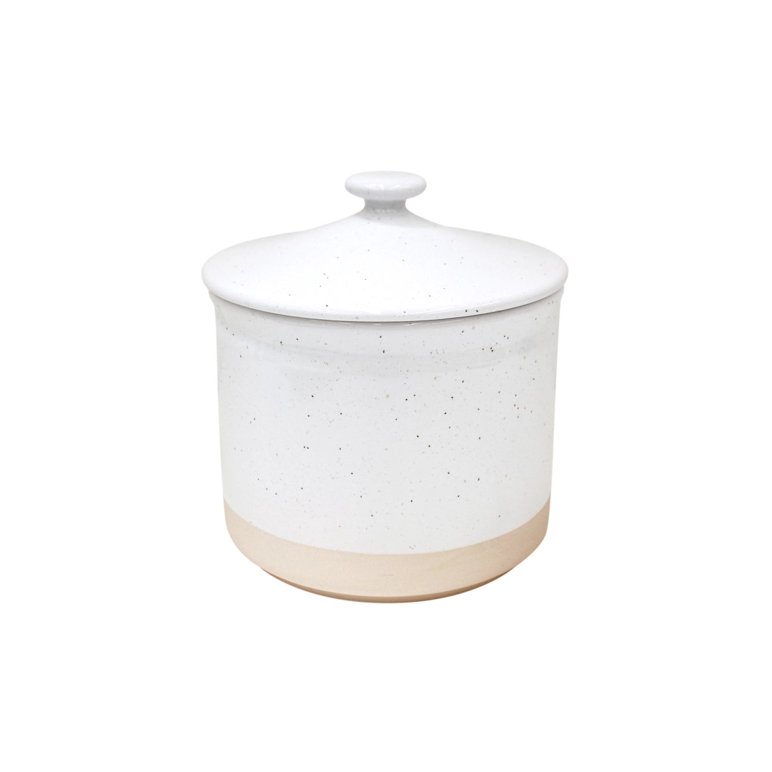 Fattoria Dose 2.77l D18.8cm H20.9cm weiss in Weiss präsentiert im Onlineshop von KAQTU Design AG. Aufbewahrungsbehälter ist von Costa Nova