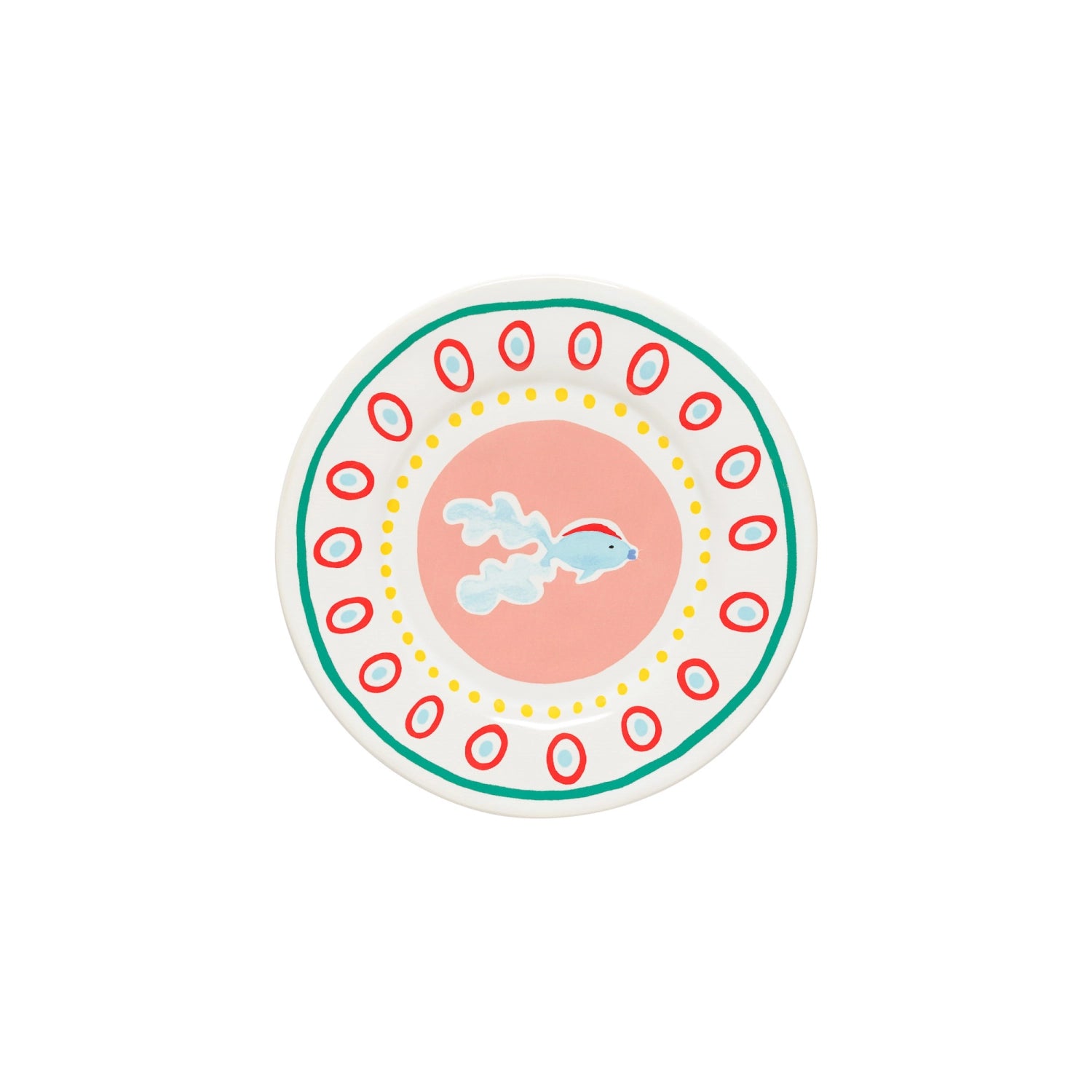 Summer Bliss Teller Guppy D22.1cm H1.6cm in Mehrfarbig präsentiert im Onlineshop von KAQTU Design AG. Teller ist von Costa Nova