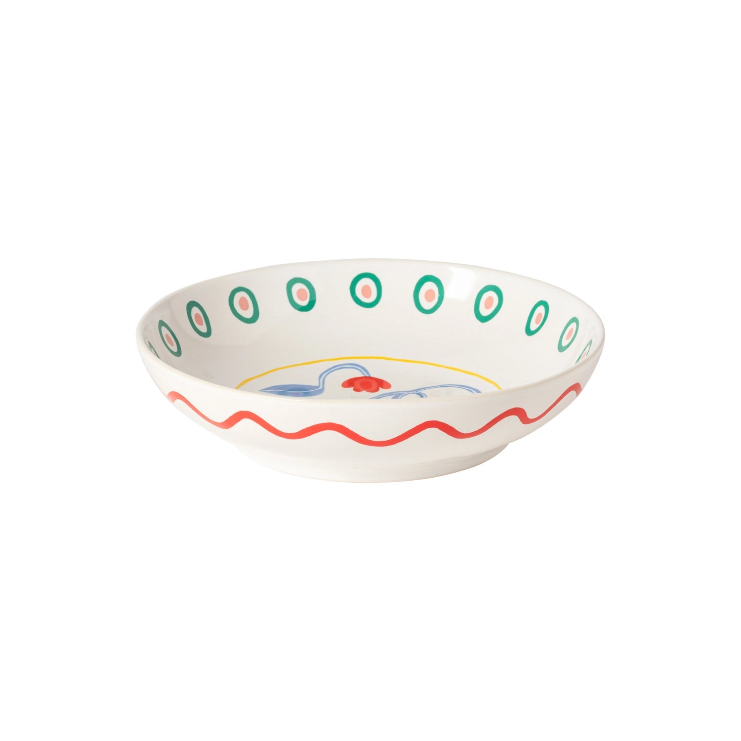 Summer Bliss Teller tief Tulpe D22.9cm H5.7cm in Mehrfarbig präsentiert im Onlineshop von KAQTU Design AG. Teller ist von Costa Nova