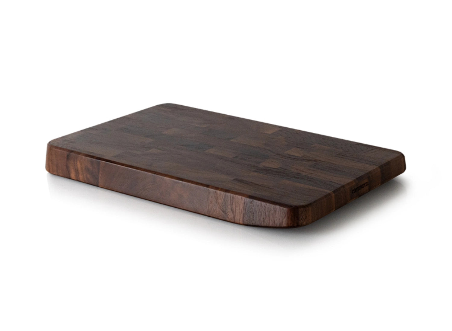 Hackbrett Walnuss Stirnholz in Braun präsentiert im Onlineshop von KAQTU Design AG. Schneidbrett ist von Continenta