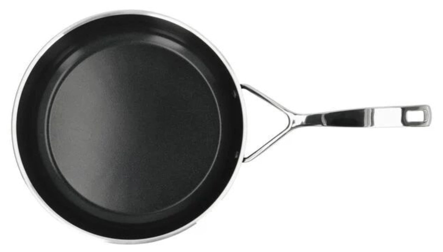 Elegante 24 cm Bratpfanne aus Aluminium mit langlebiger Ceraforce-Beschichtung, perfekt für fettfreies Kochen und Braten.
