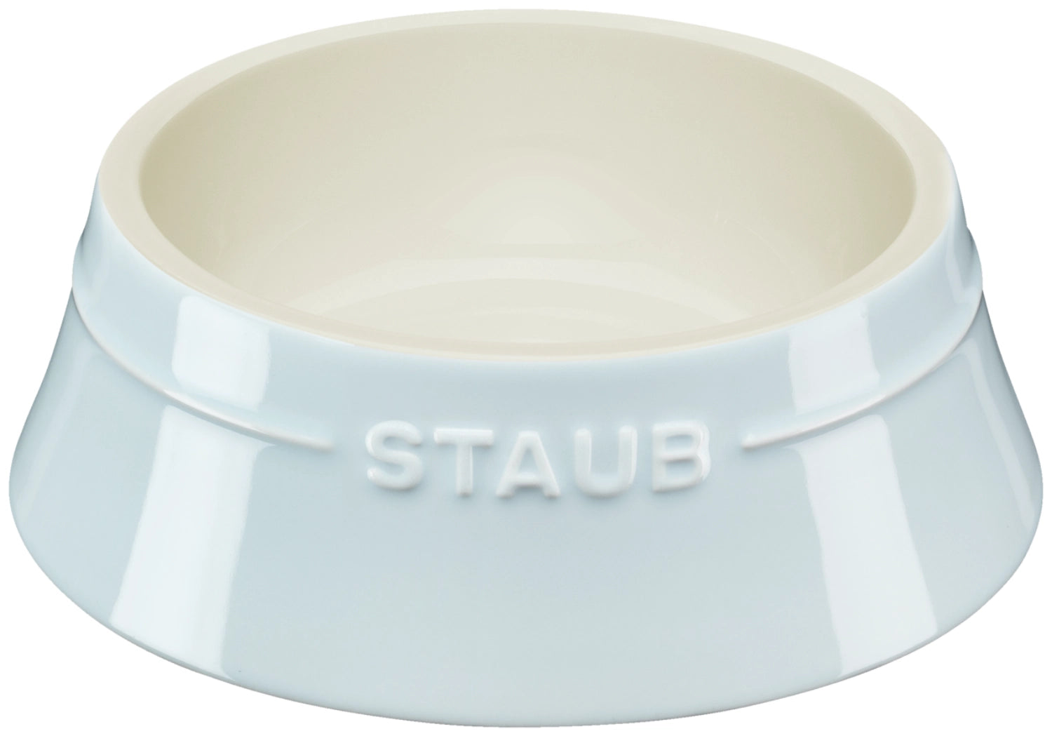 Haustiernapf 400ml Hellblau in Blau präsentiert im Onlineshop von KAQTU Design AG. Zutaten ist von Staub