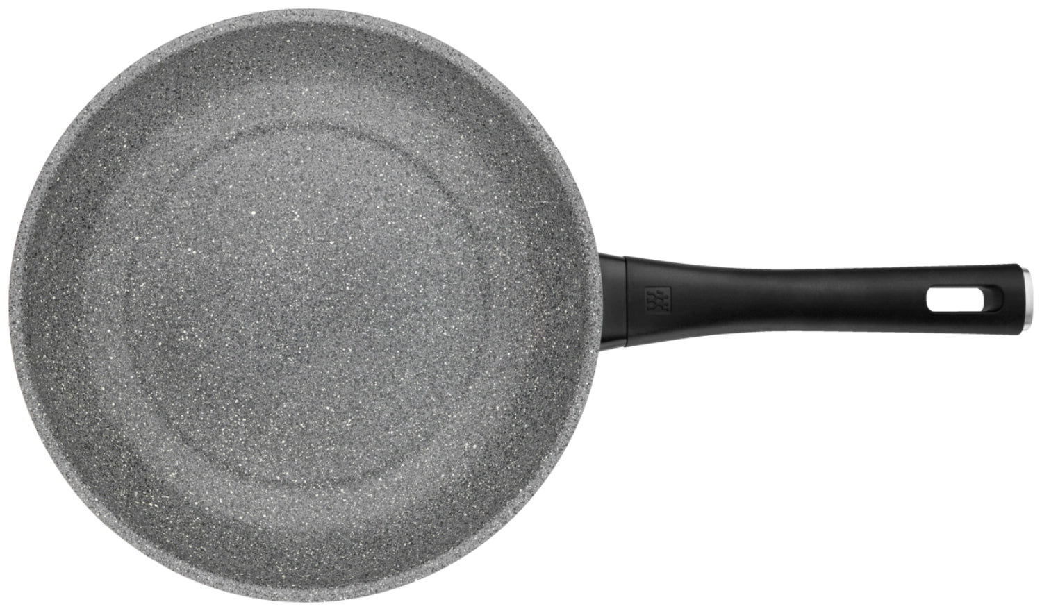 Hochwertige 24 cm Bratpfanne Terreno Plus von Zwilling in elegantem Grau, ideal für vielseitige Kochanwendungen.