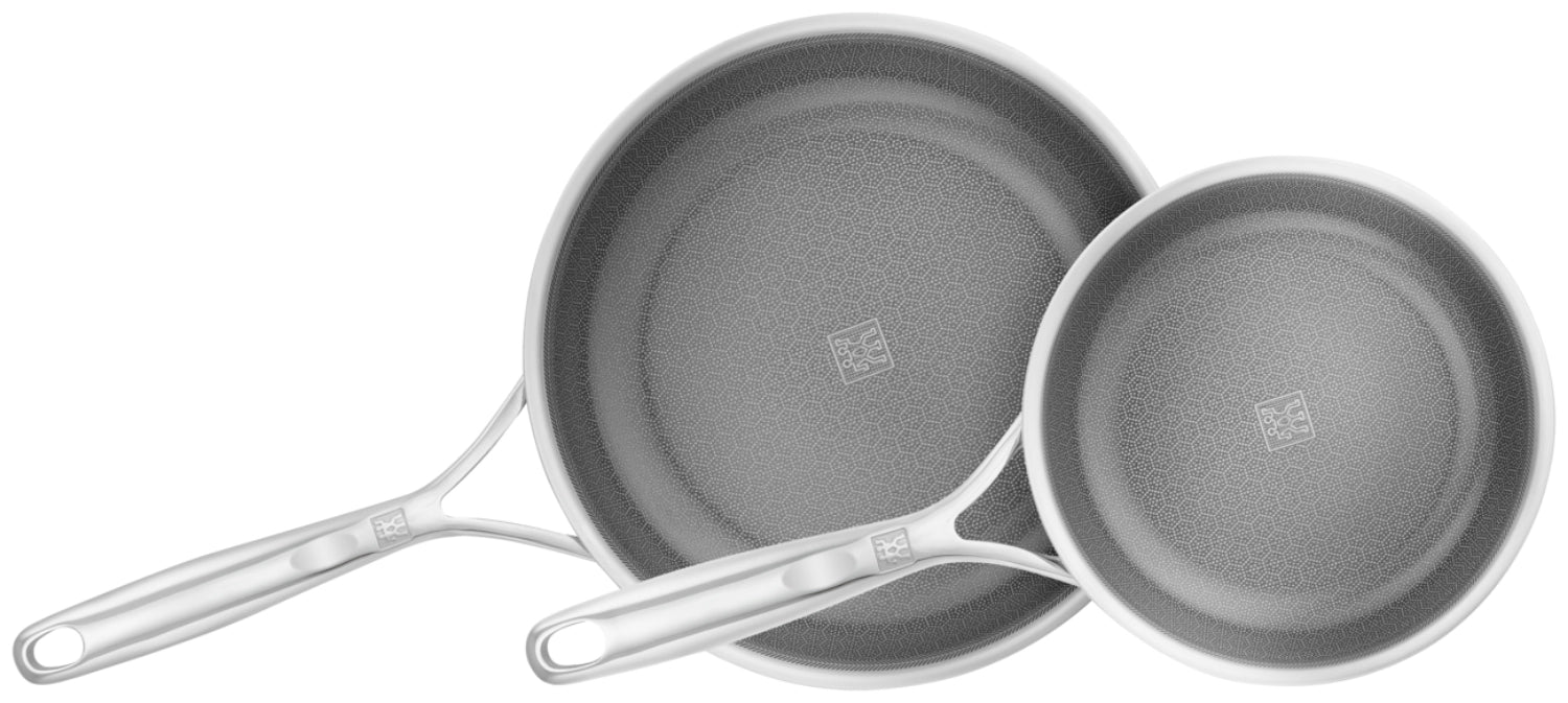 2tlg. Peak Bratpfannenset 20+26cm in Silber präsentiert im Onlineshop von KAQTU Design AG. Bratpfanne ist von Zwilling