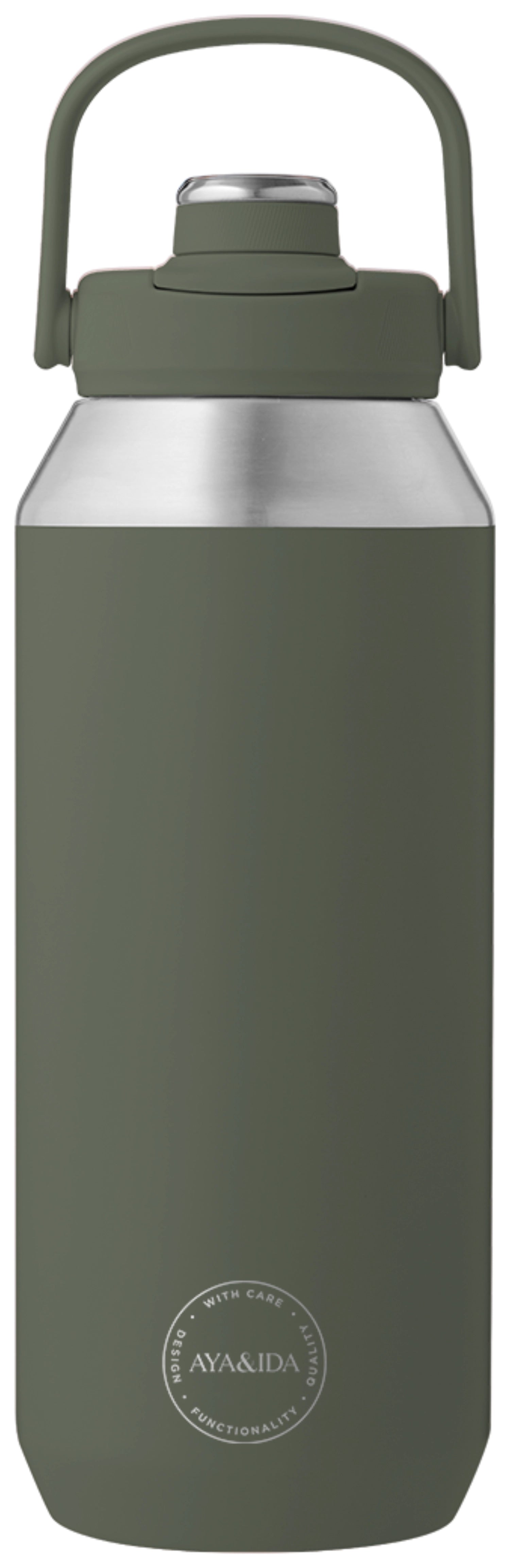 Sports Bottle 950ml Tropical Green in Grün präsentiert im Onlineshop von KAQTU Design AG. Trinkflaschen ist von AYA&IDA