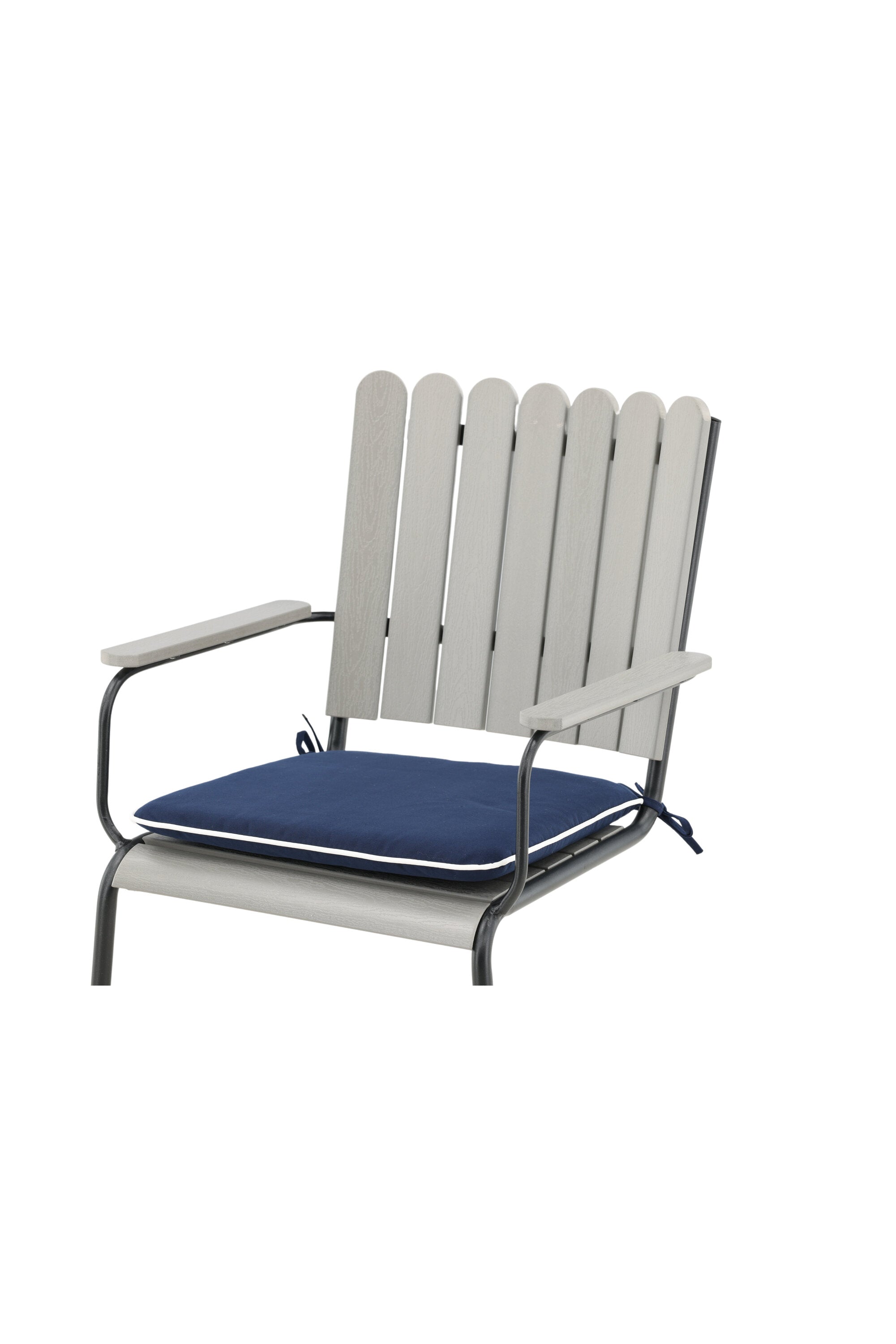 Dyna Holmsund Kissen in Blau präsentiert im Onlineshop von KAQTU Design AG. Sitzkissen ist von Venture Home