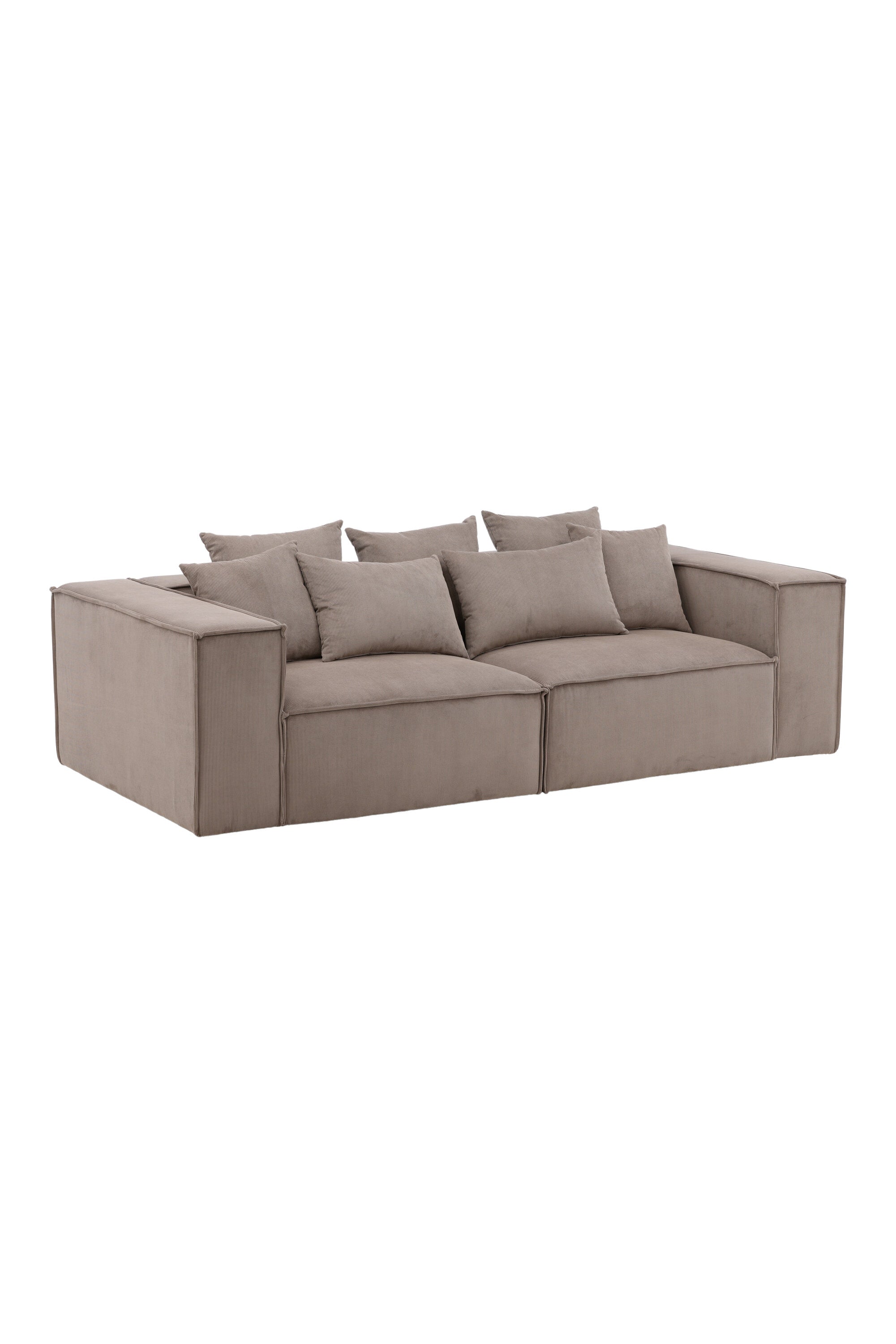 Gillholmen Sofa in Braun präsentiert im Onlineshop von KAQTU Design AG. 3er Sofa ist von Vind