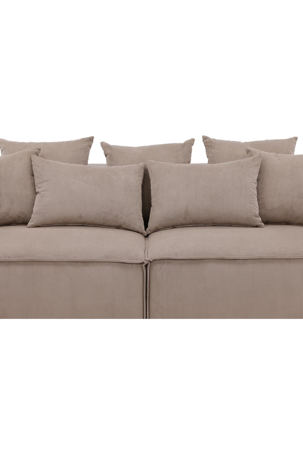 Gillholmen Sofa in Braun präsentiert im Onlineshop von KAQTU Design AG. 3er Sofa ist von Vind