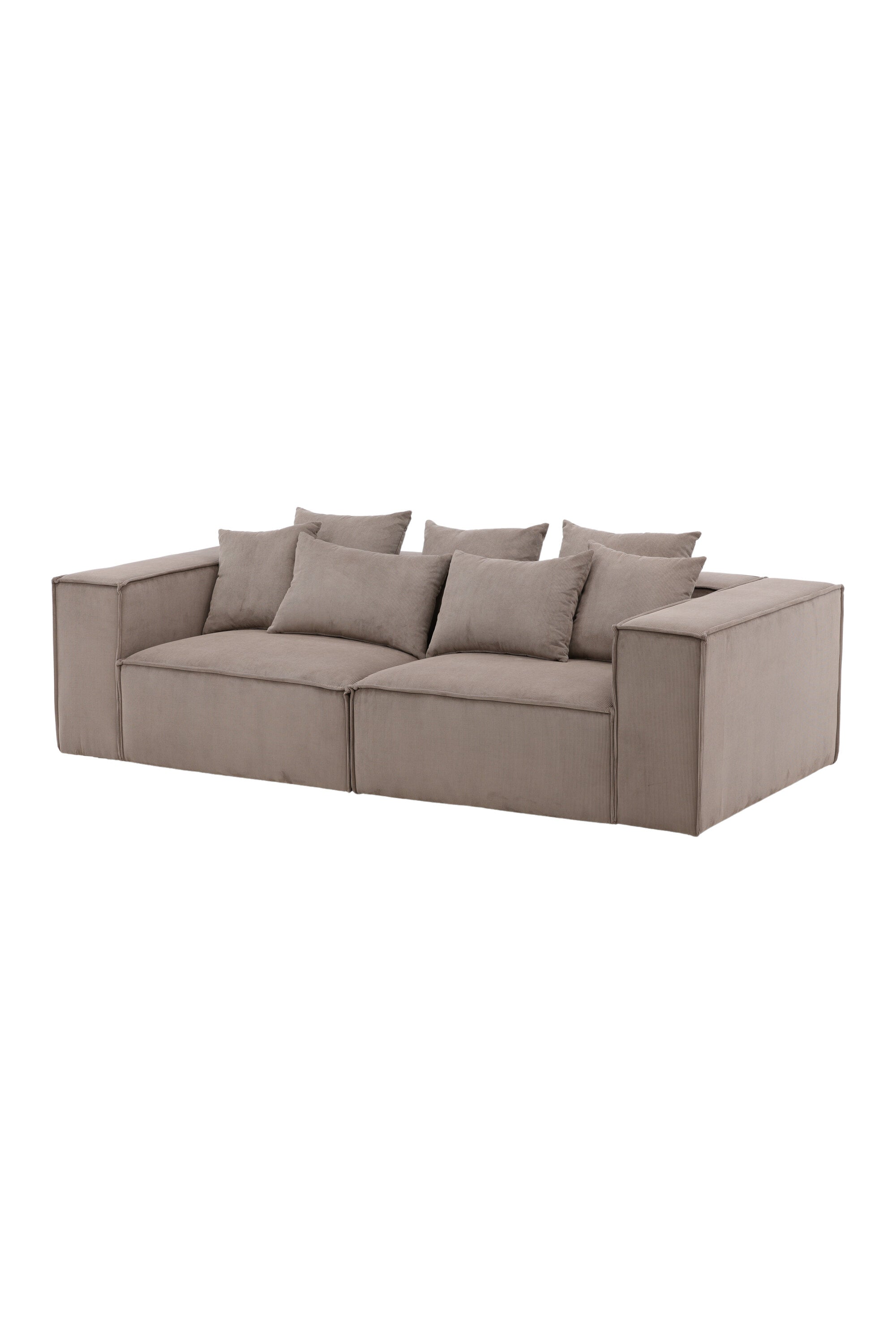 Gillholmen Sofa in Braun präsentiert im Onlineshop von KAQTU Design AG. 3er Sofa ist von Vind