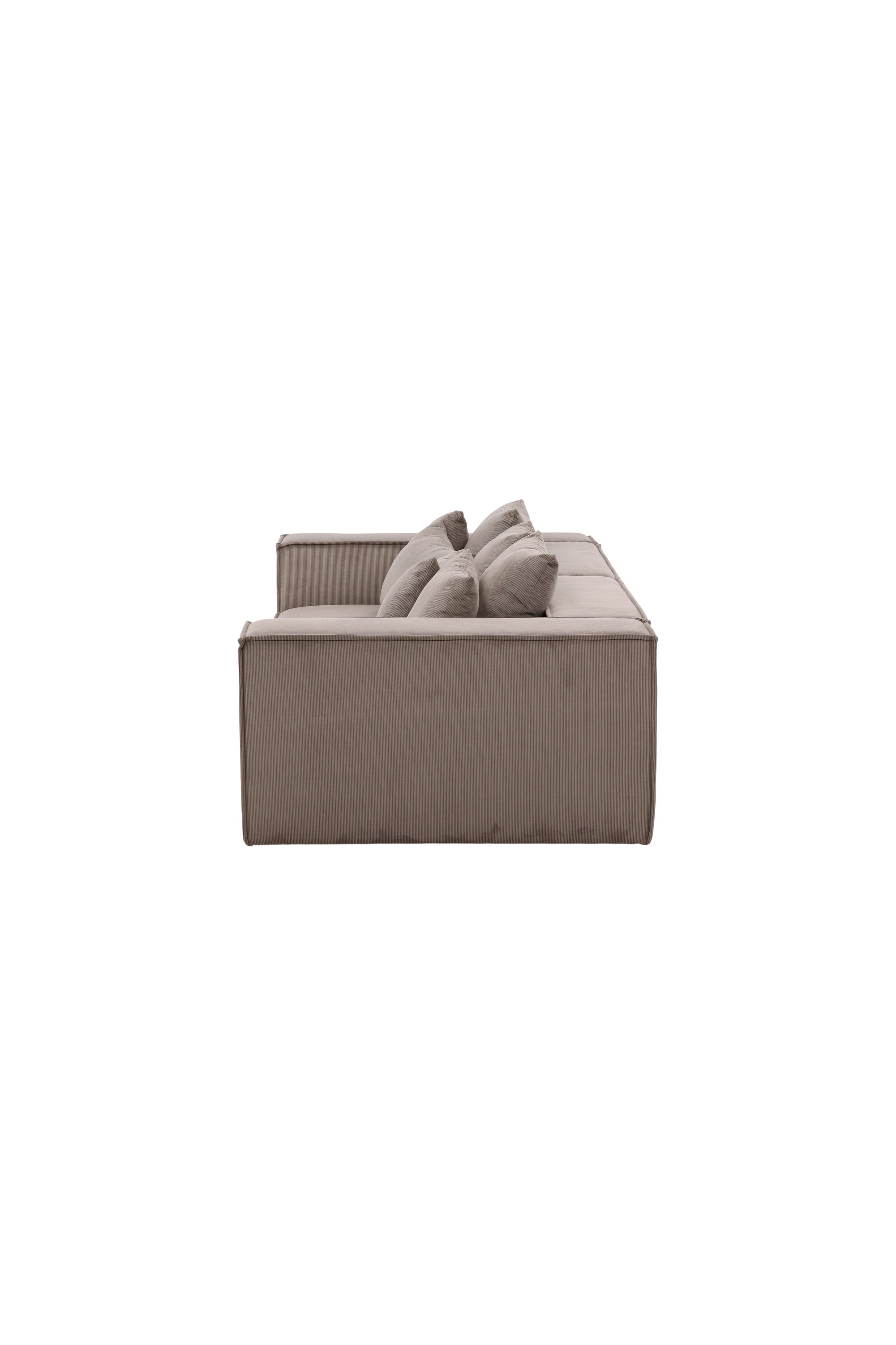 Gillholmen Sofa in Braun präsentiert im Onlineshop von KAQTU Design AG. 3er Sofa ist von Vind