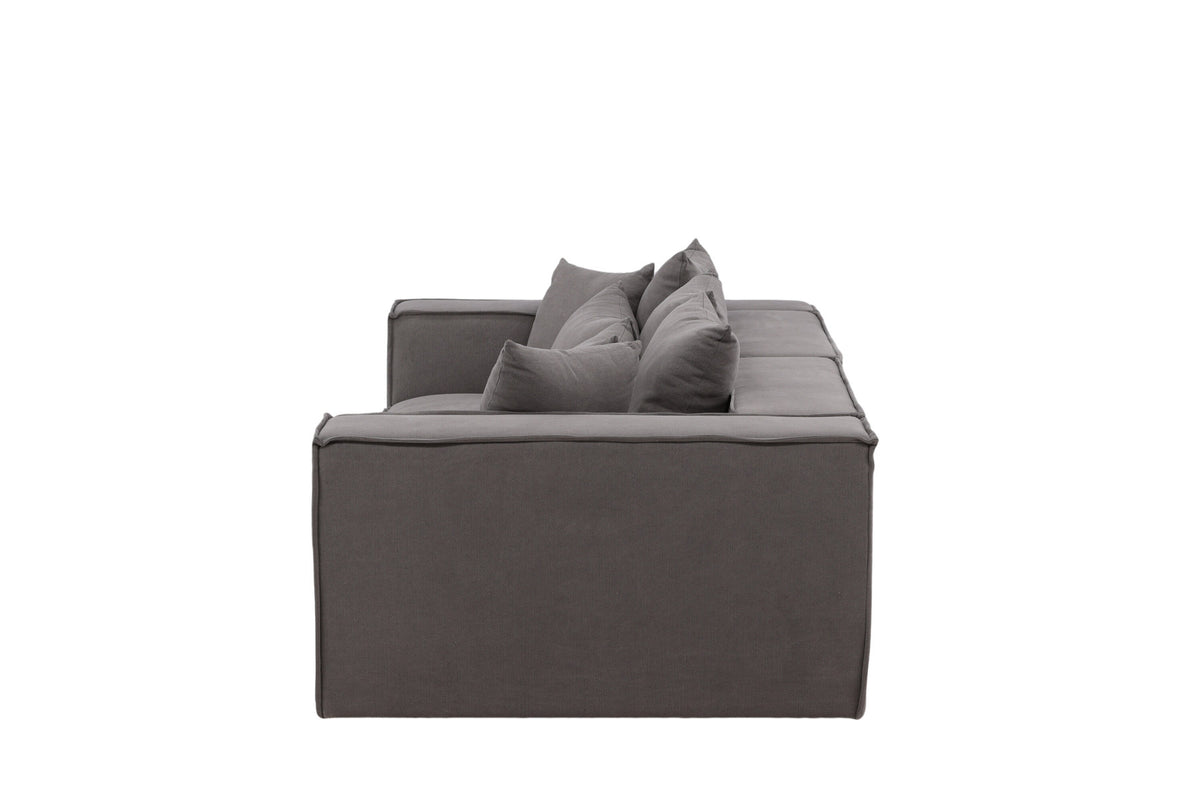 Gillholmen Sofa in Grau präsentiert im Onlineshop von KAQTU Design AG. 3er Sofa ist von Vind