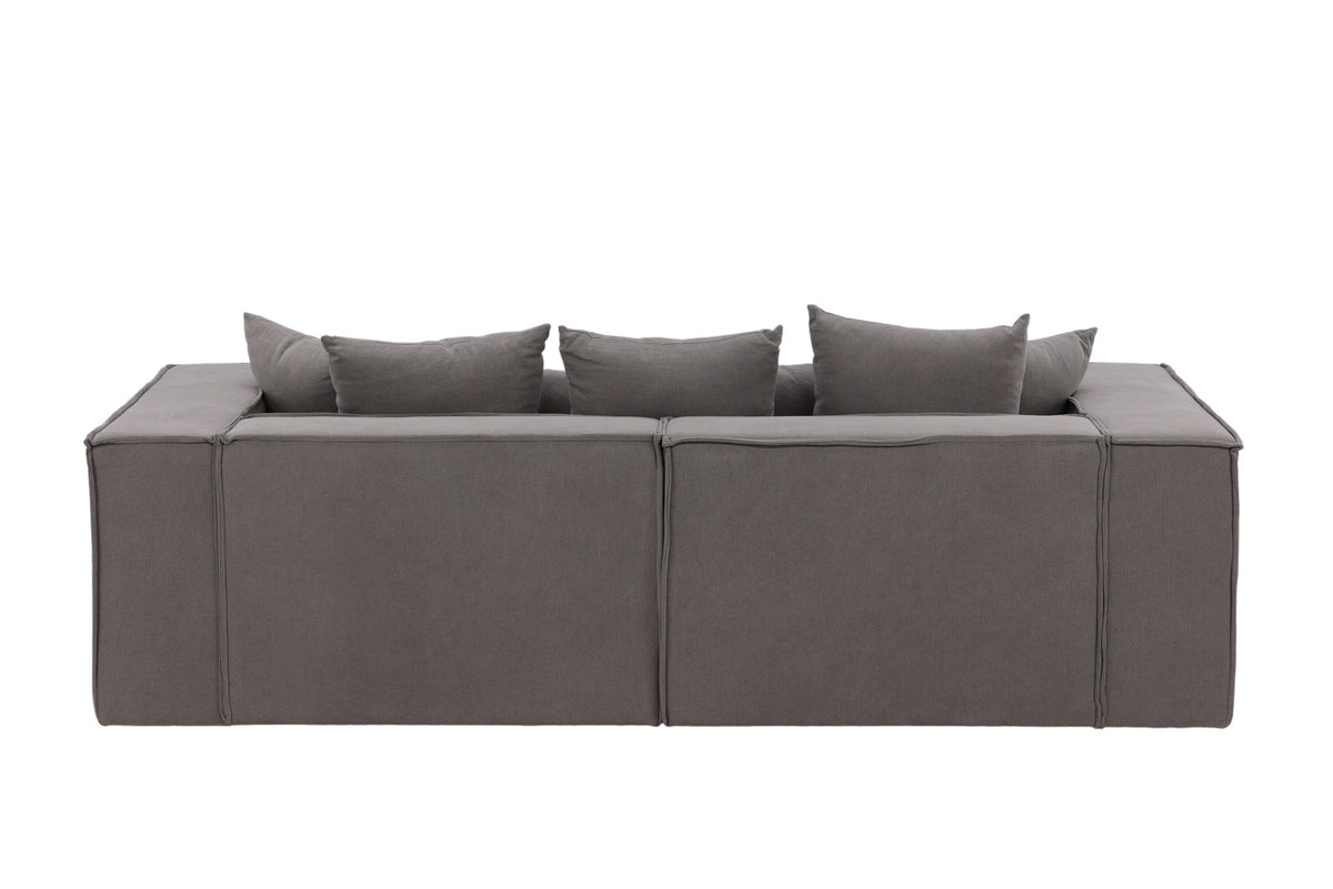 Gillholmen Sofa in Grau präsentiert im Onlineshop von KAQTU Design AG. 3er Sofa ist von Vind