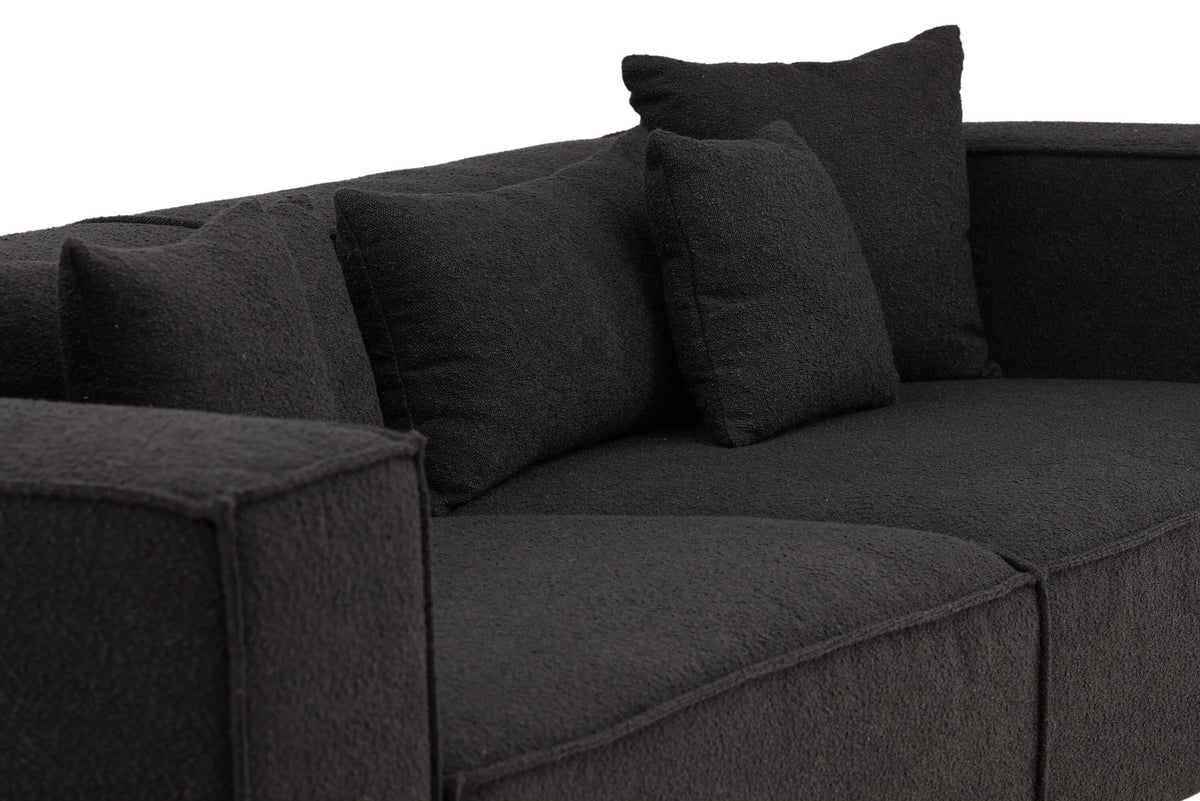 Gillholmen Sofa in Schwarz präsentiert im Onlineshop von KAQTU Design AG. 3er Sofa ist von Vind