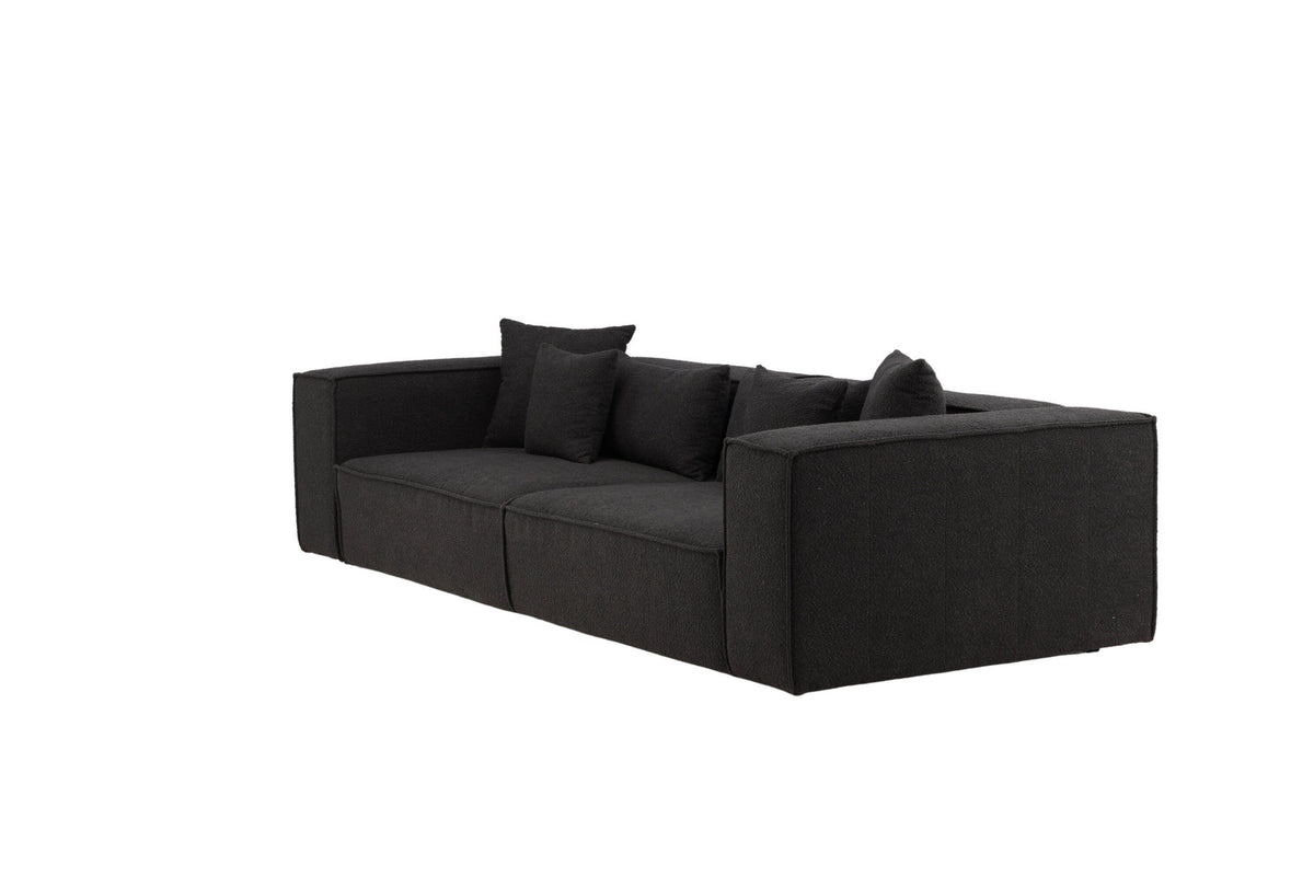 Gillholmen Sofa in Schwarz präsentiert im Onlineshop von KAQTU Design AG. 3er Sofa ist von Vind