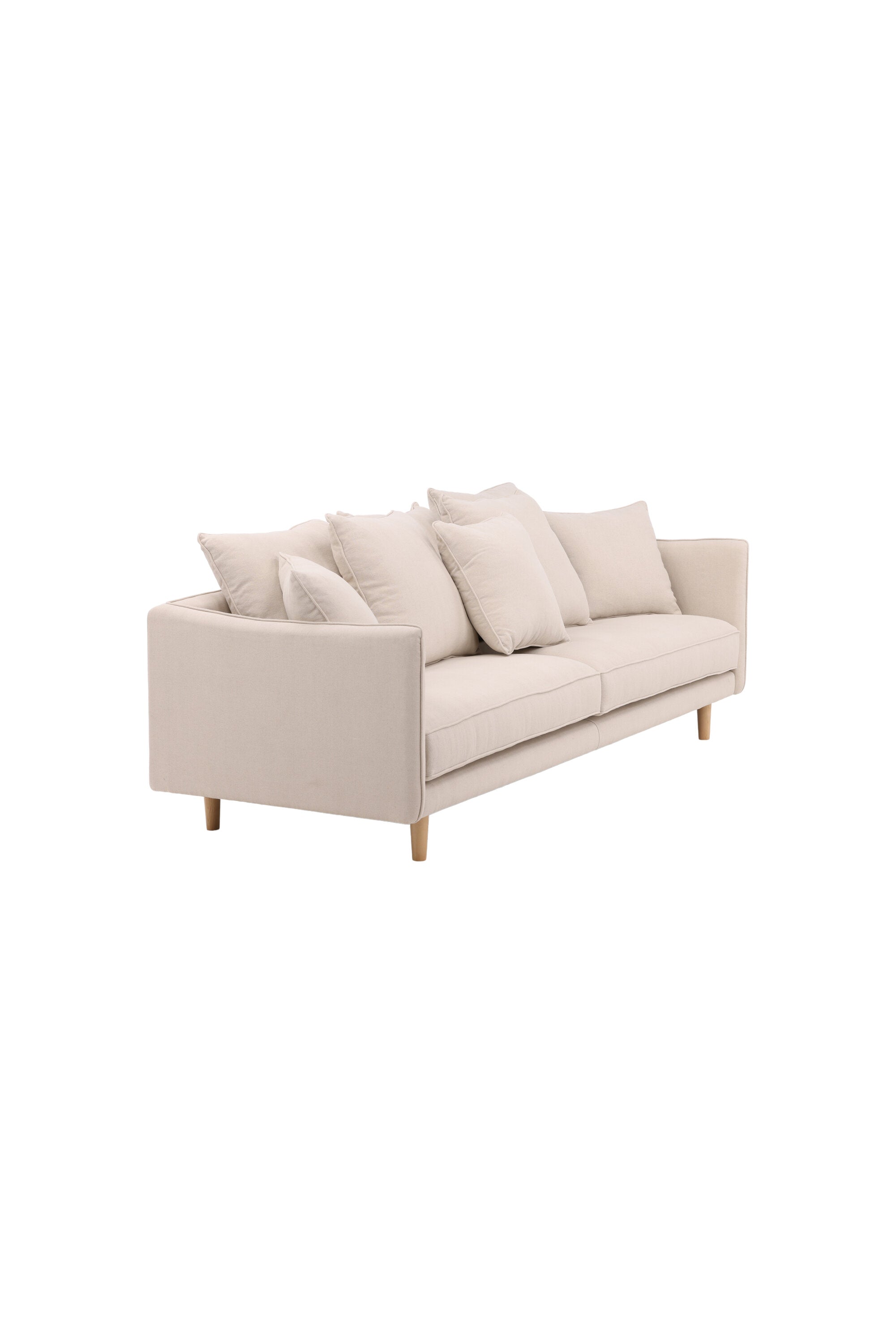 Segelskären Sofa in Beige präsentiert im Onlineshop von KAQTU Design AG. 3er Sofa ist von Vind