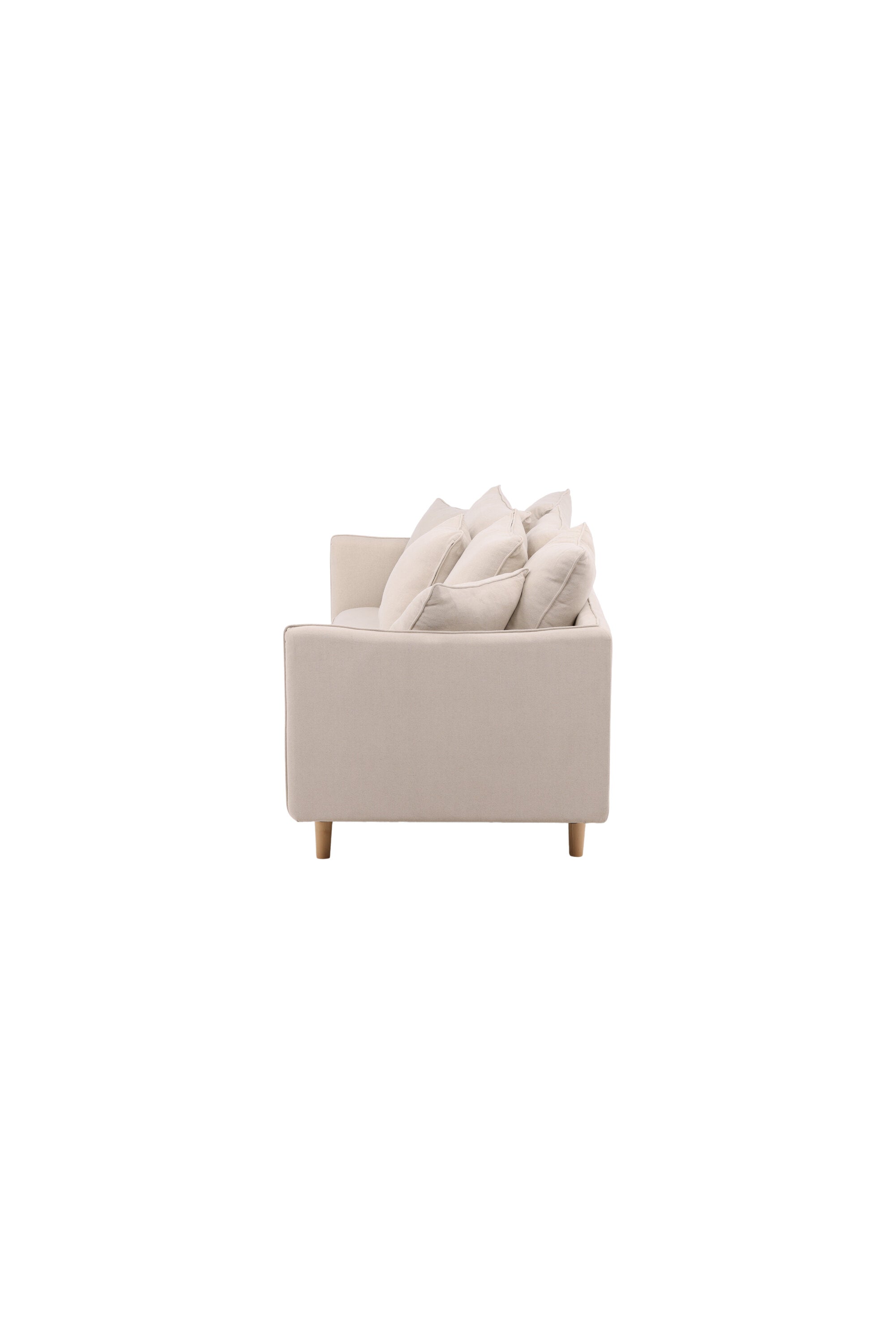 Segelskären Sofa in Beige präsentiert im Onlineshop von KAQTU Design AG. 3er Sofa ist von Vind