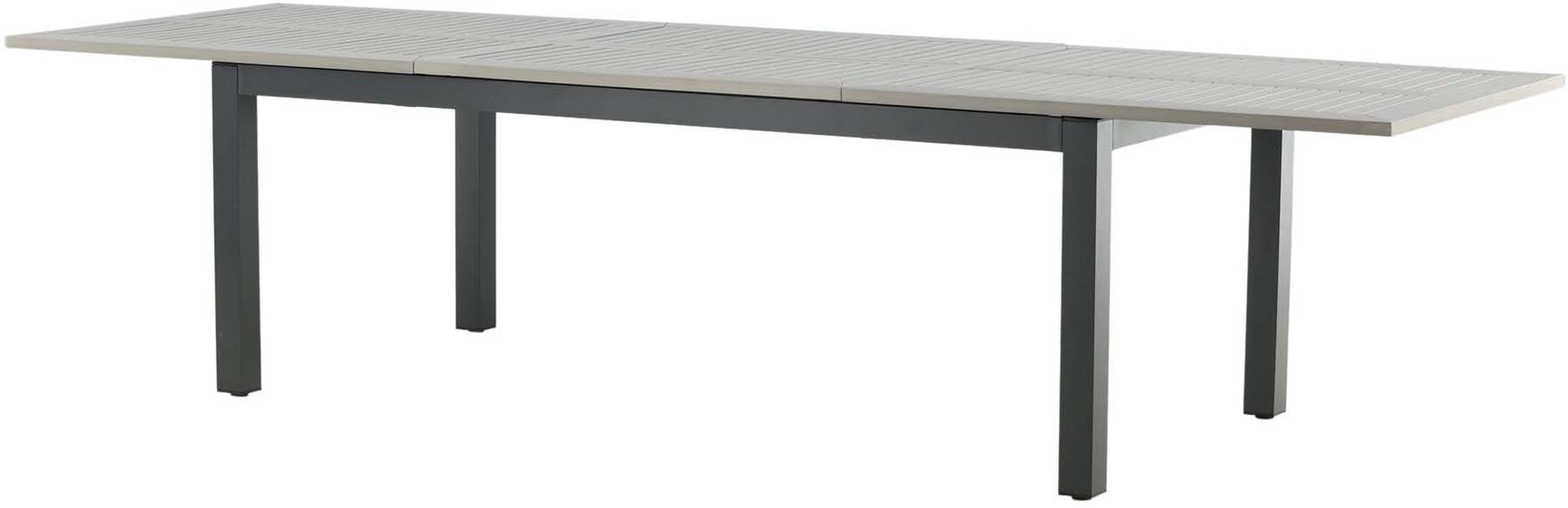 Albany Gartentisch von Venture Home: Ausziehbar, elegant und wetterfest – ideal für gesellige Stunden im Freien.