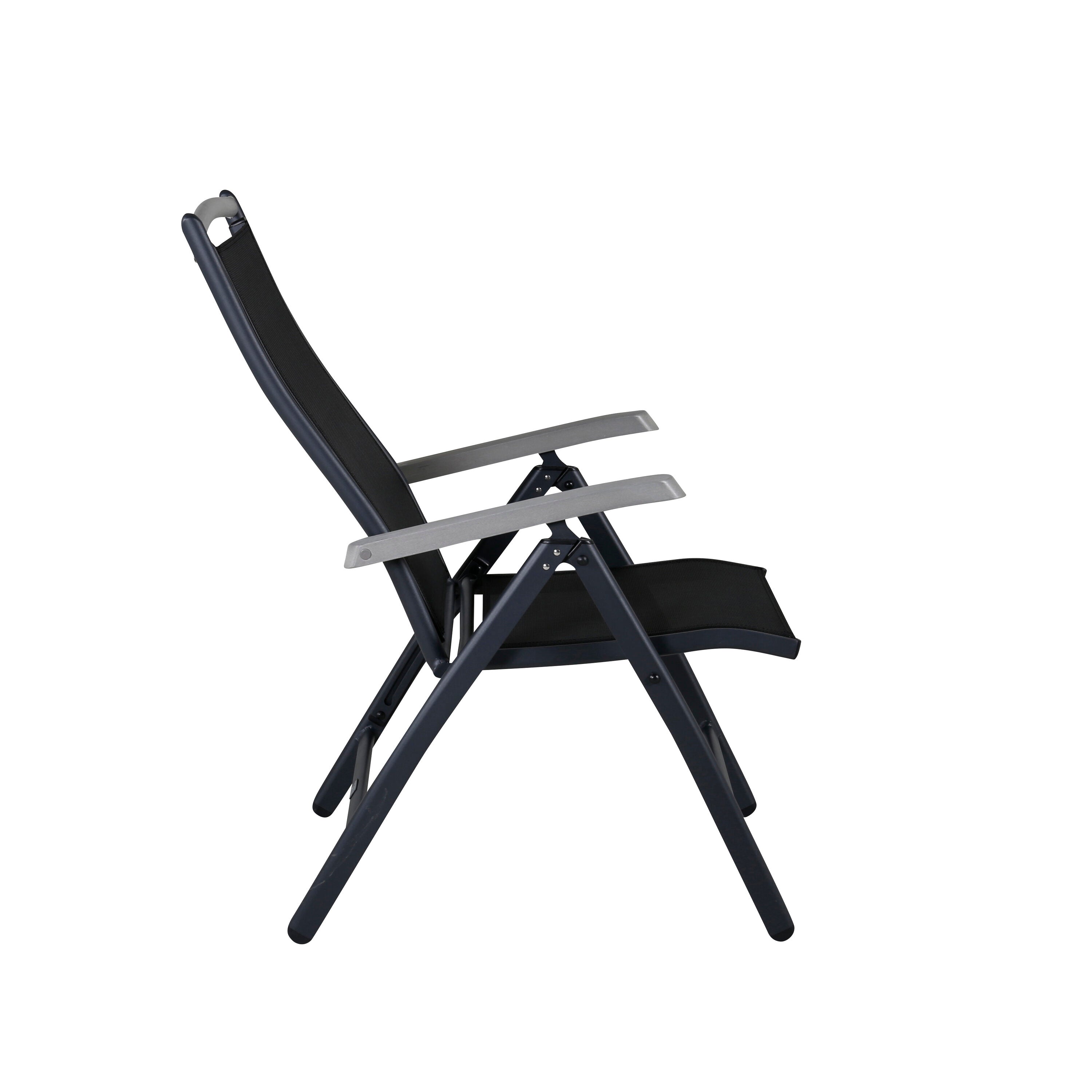 Albany Stuhl in Schwarz präsentiert im Onlineshop von KAQTU Design AG. Gartenstuhl mit Armlehnen ist von Venture Home