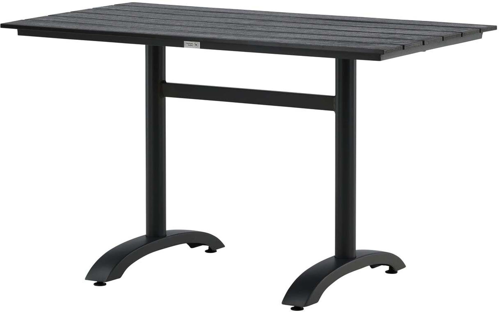 Denver Gartentisch in Schwarz präsentiert im Onlineshop von KAQTU Design AG. Gartentisch ist von Venture Home