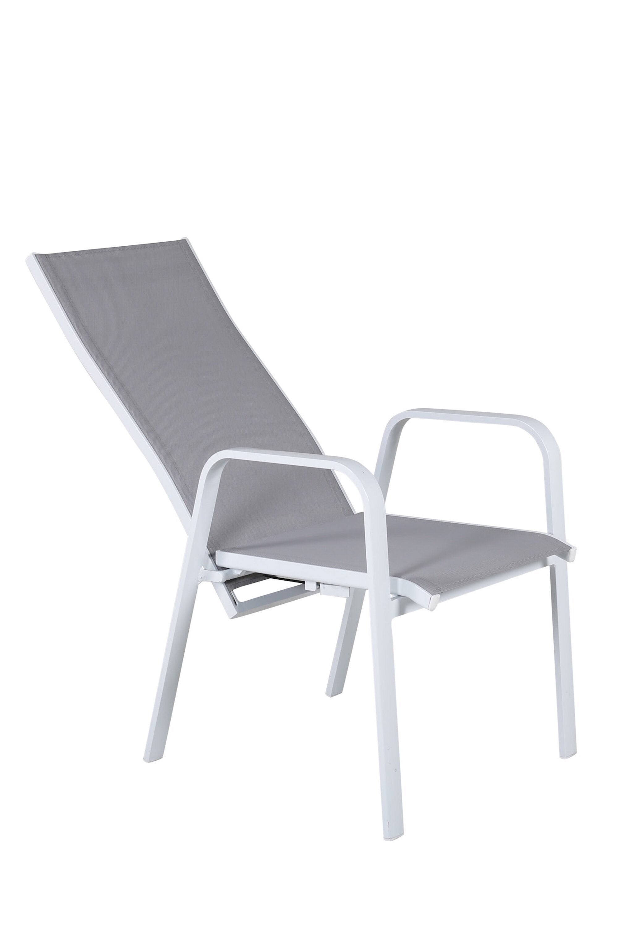 Copacabana Stuhl in Grau präsentiert im Onlineshop von KAQTU Design AG. Gartenstuhl mit Armlehnen ist von Venture Home