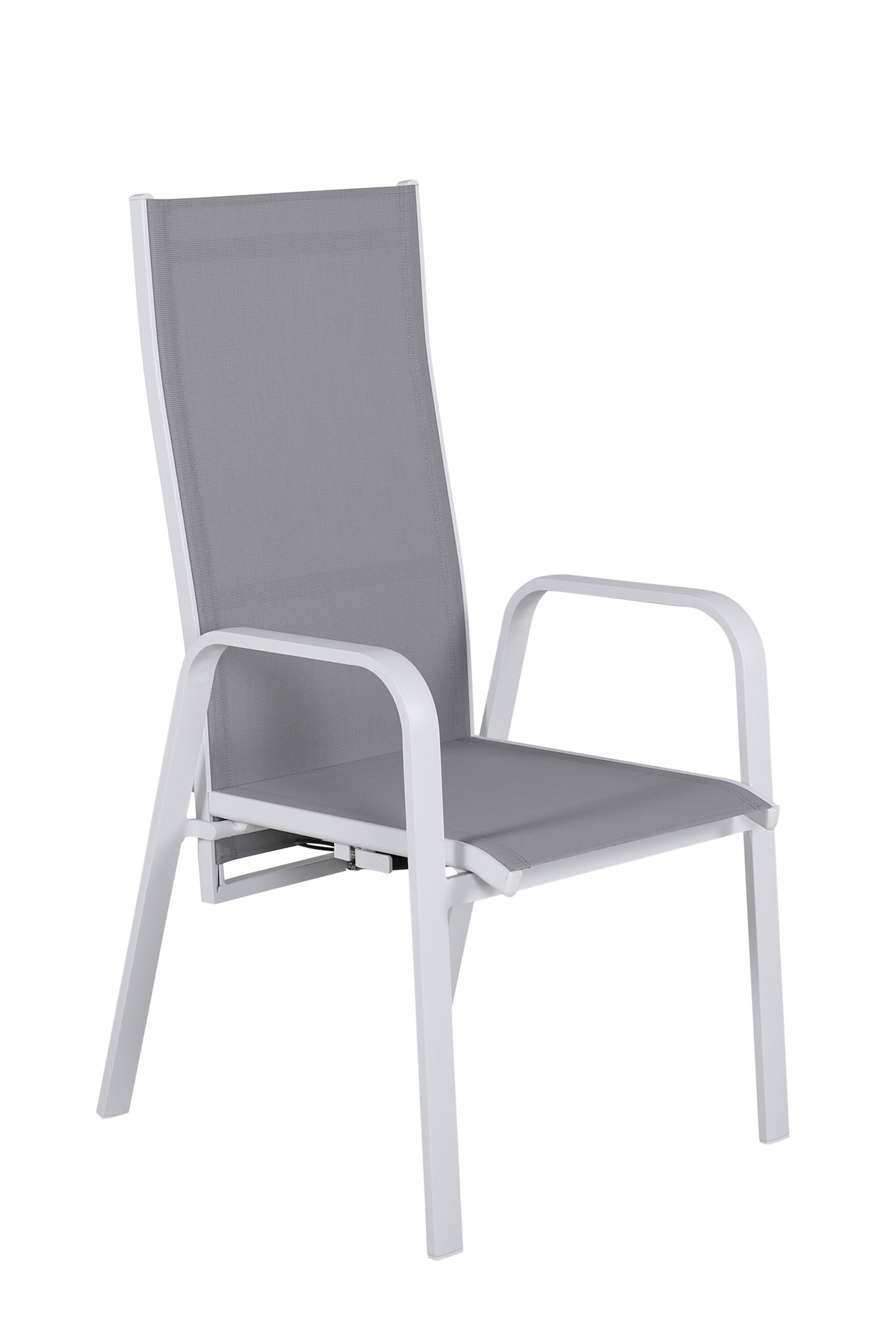 Copacabana Stuhl in Grau präsentiert im Onlineshop von KAQTU Design AG. Gartenstuhl mit Armlehnen ist von Venture Home