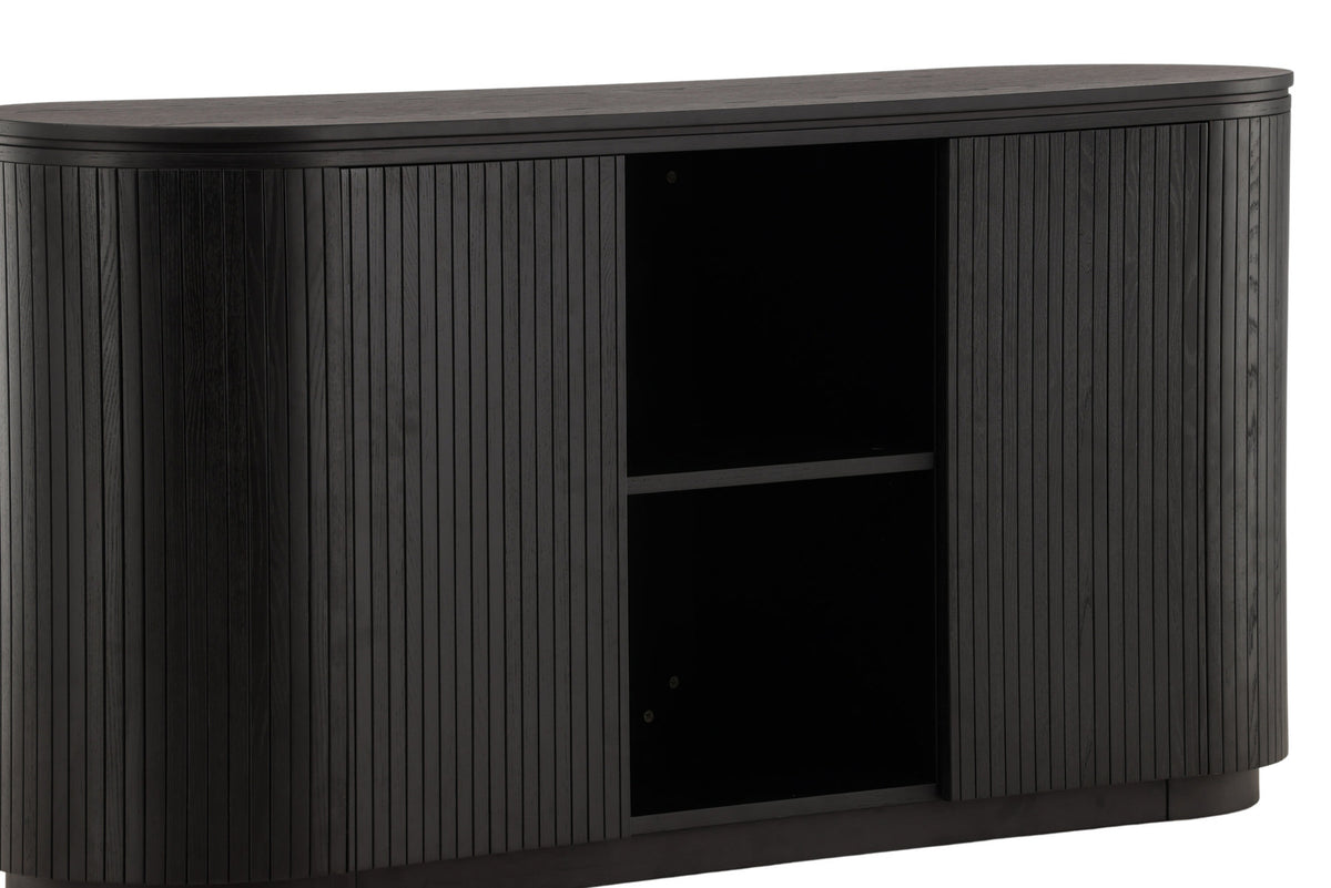 Fjällbacka Sideboard in Schwarz präsentiert im Onlineshop von KAQTU Design AG. Cabinet ist von Vind