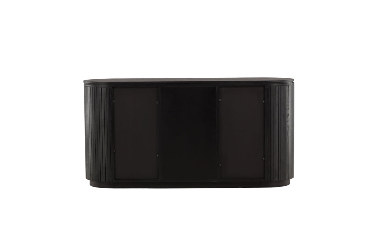 Fjällbacka Sideboard in Schwarz präsentiert im Onlineshop von KAQTU Design AG. Cabinet ist von Vind