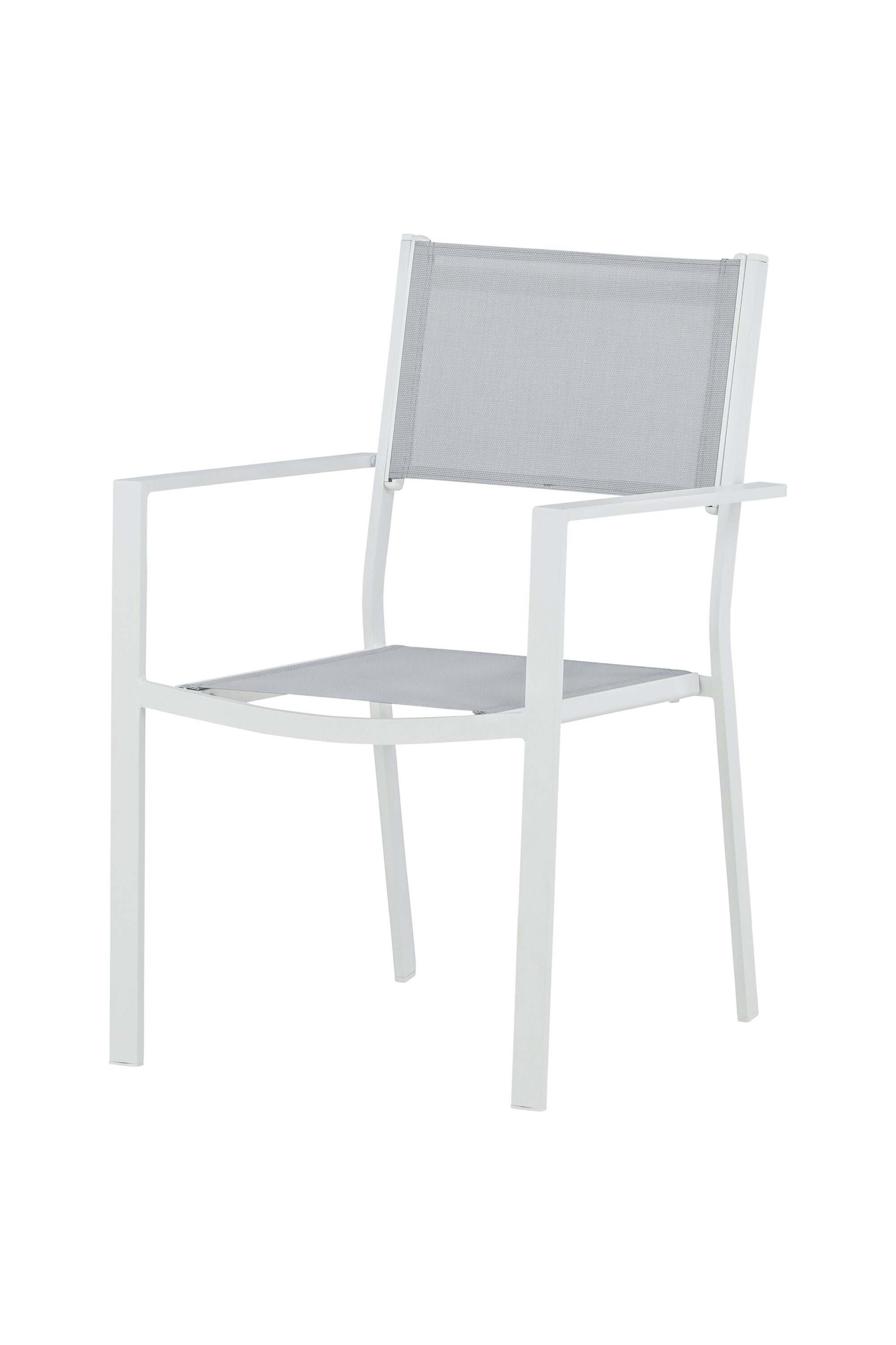 Copacabana Stapelstuhl in Weiss präsentiert im Onlineshop von KAQTU Design AG. Gartenstuhl mit Armlehnen ist von Venture Home