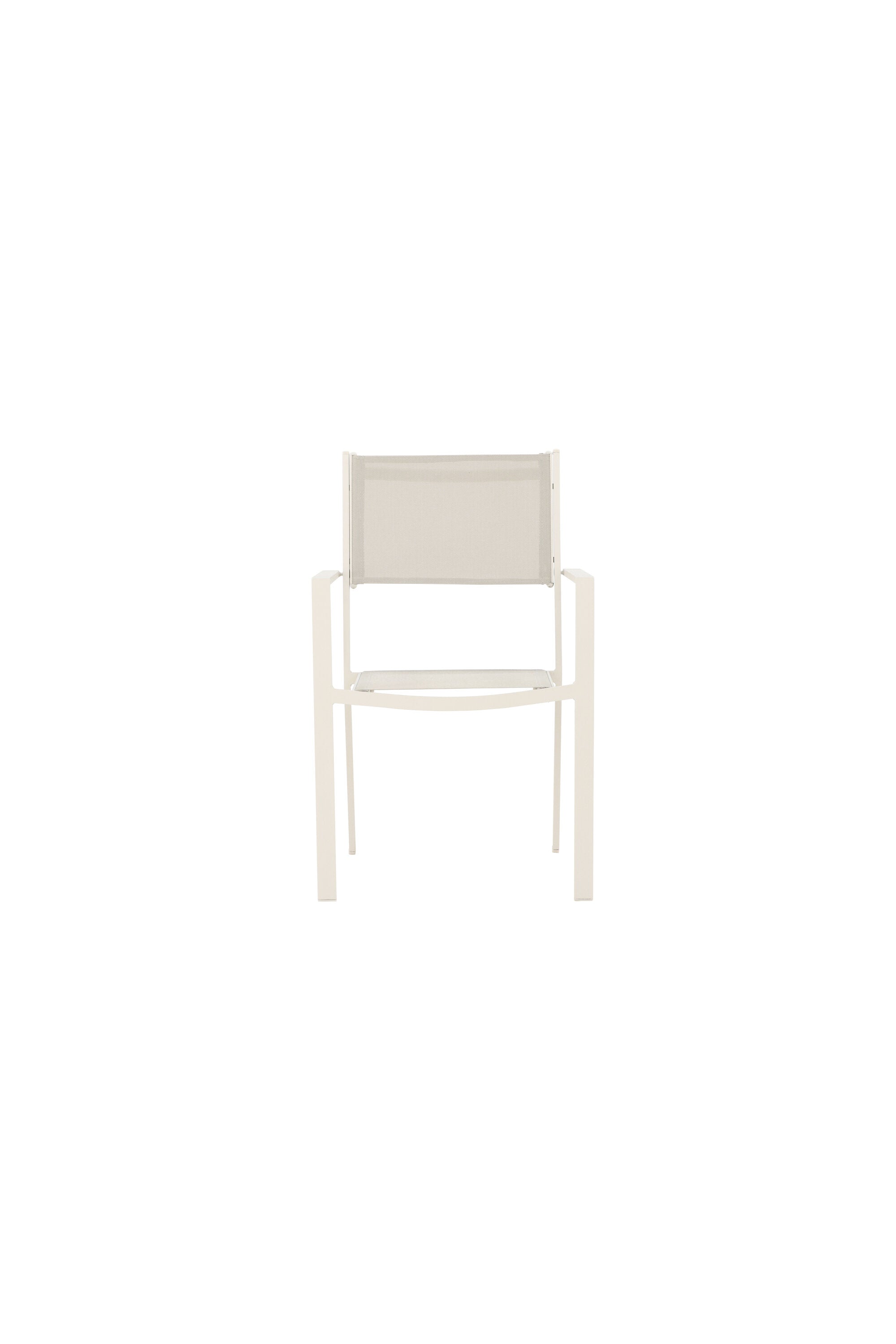 Copacabana Stapelstuhl in Beige präsentiert im Onlineshop von KAQTU Design AG. Gartenstuhl mit Armlehnen ist von Venture Home