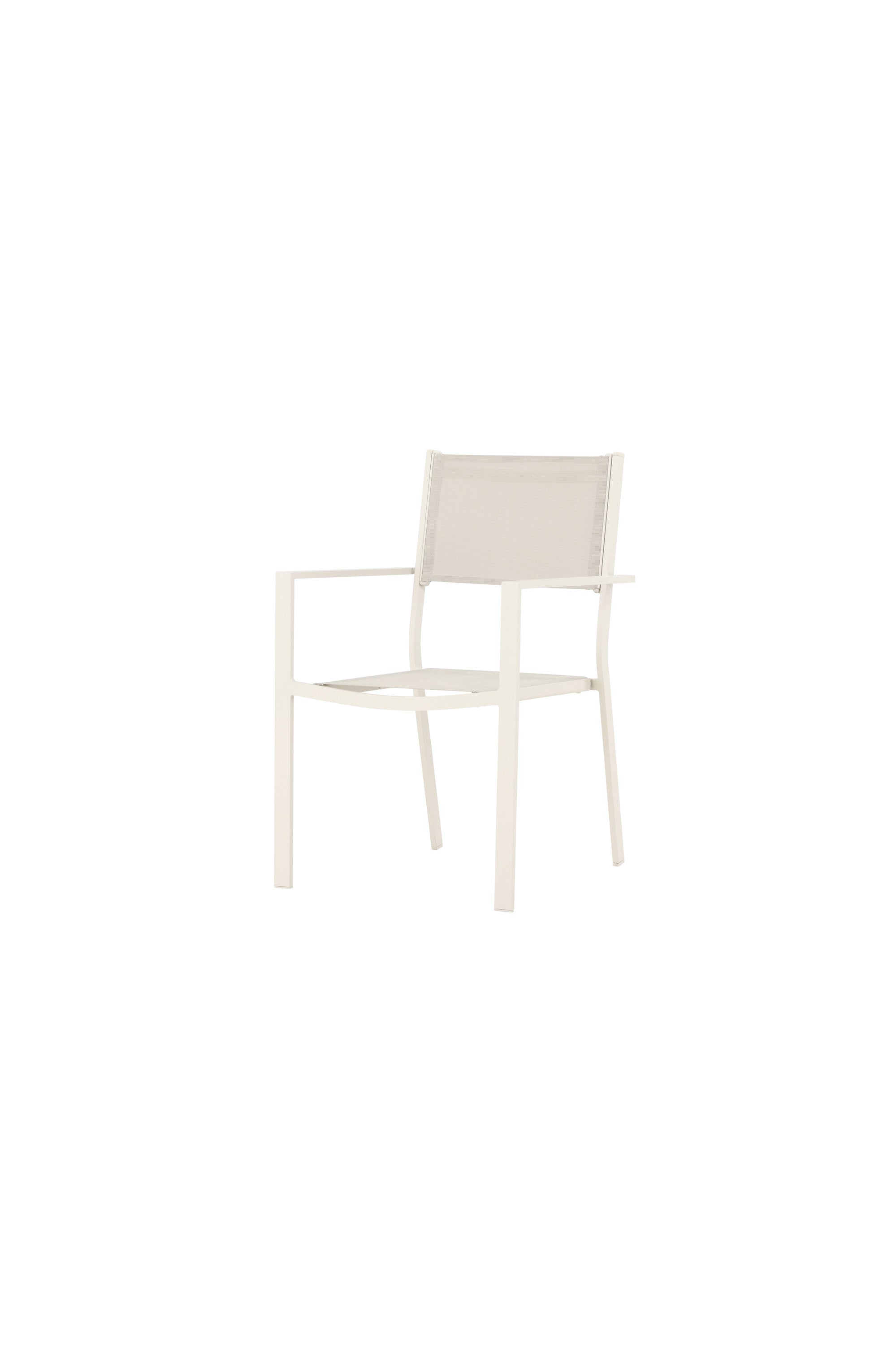 Copacabana Stapelstuhl in Beige präsentiert im Onlineshop von KAQTU Design AG. Gartenstuhl mit Armlehnen ist von Venture Home