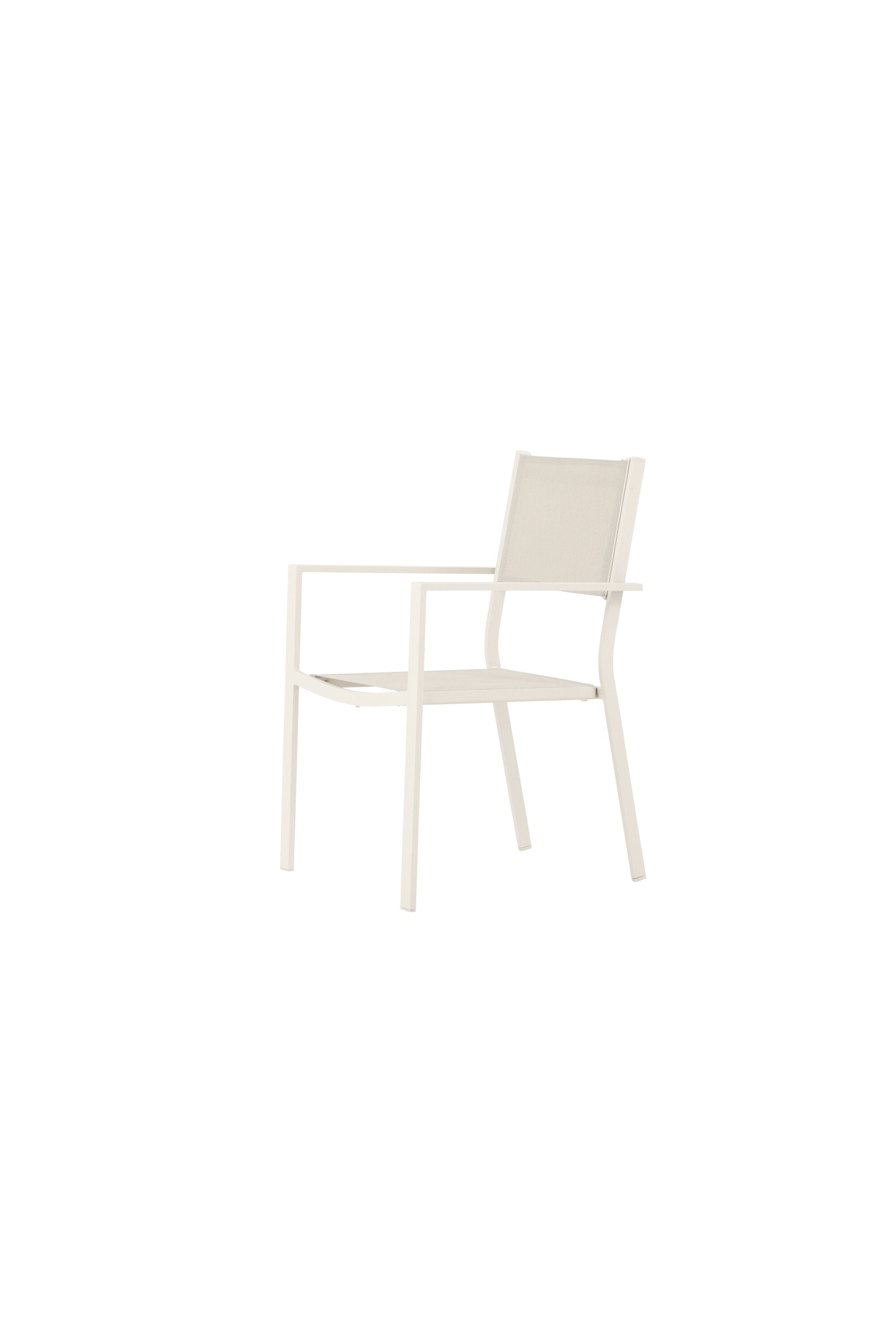 Copacabana Stapelstuhl in Beige präsentiert im Onlineshop von KAQTU Design AG. Gartenstuhl mit Armlehnen ist von Venture Home