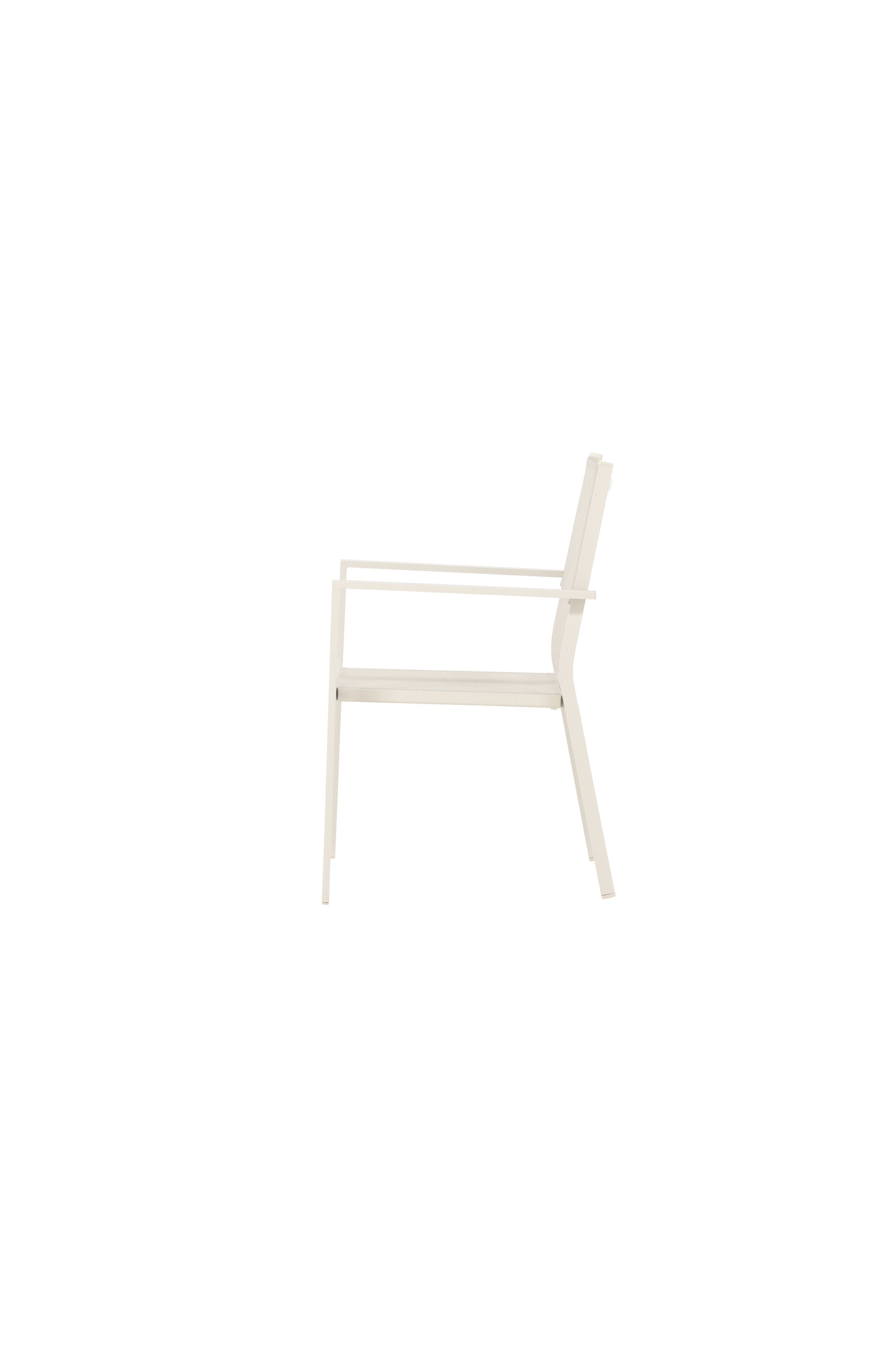 Copacabana Stapelstuhl in Beige präsentiert im Onlineshop von KAQTU Design AG. Gartenstuhl mit Armlehnen ist von Venture Home