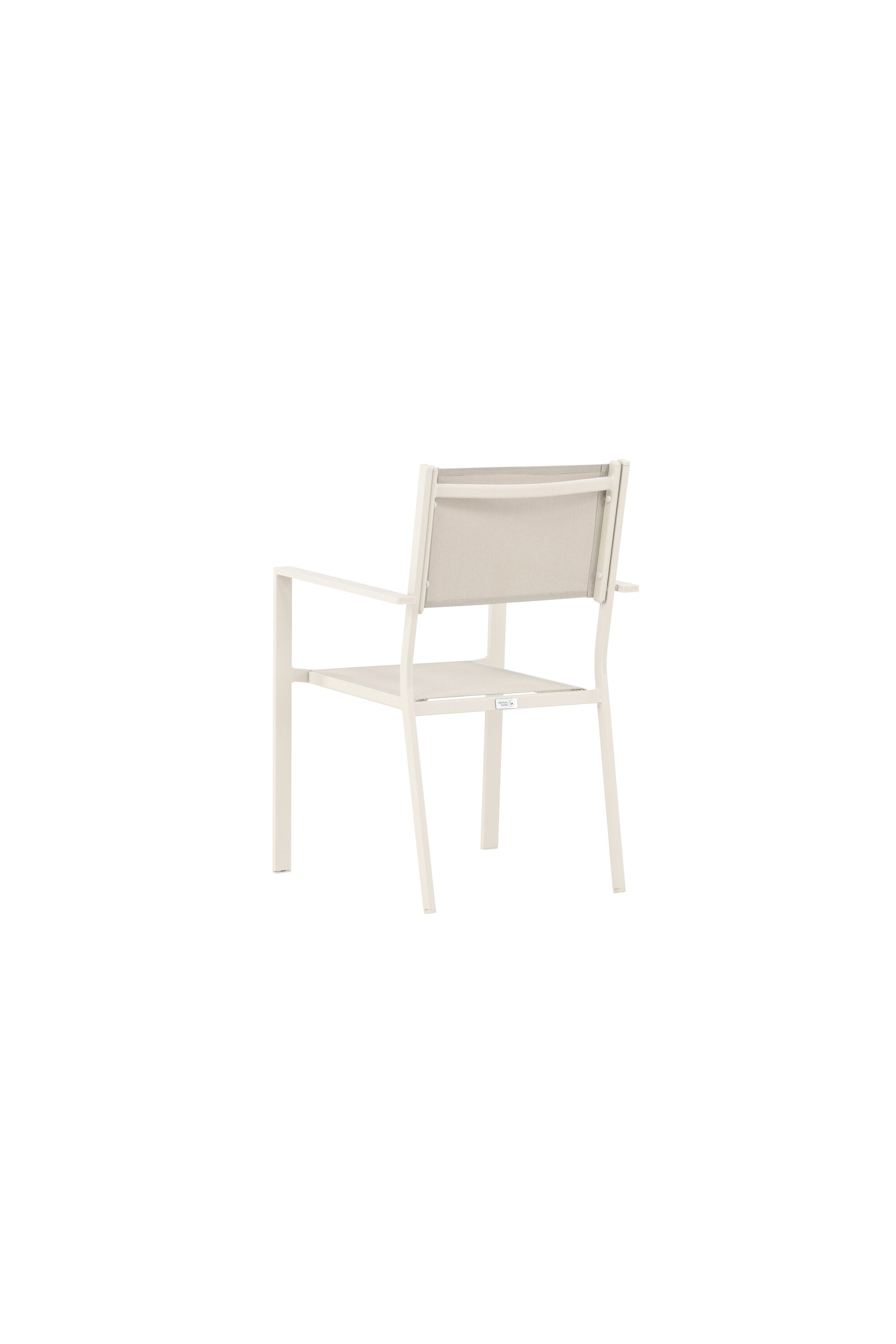 Copacabana Stapelstuhl in Beige präsentiert im Onlineshop von KAQTU Design AG. Gartenstuhl mit Armlehnen ist von Venture Home
