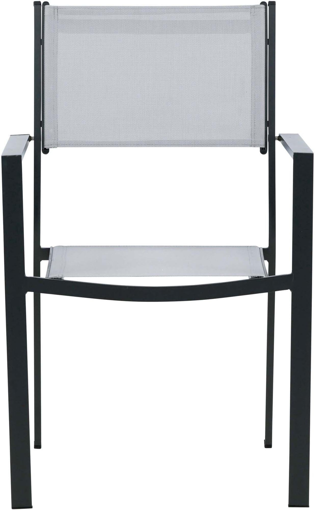 Entdecken Sie den Copacabana Stapelstuhl von Venture Home: Wetterfest, elegant und ideal für entspannte Stunden im Freien. Perfekte Kombination aus Stil und Funktion!