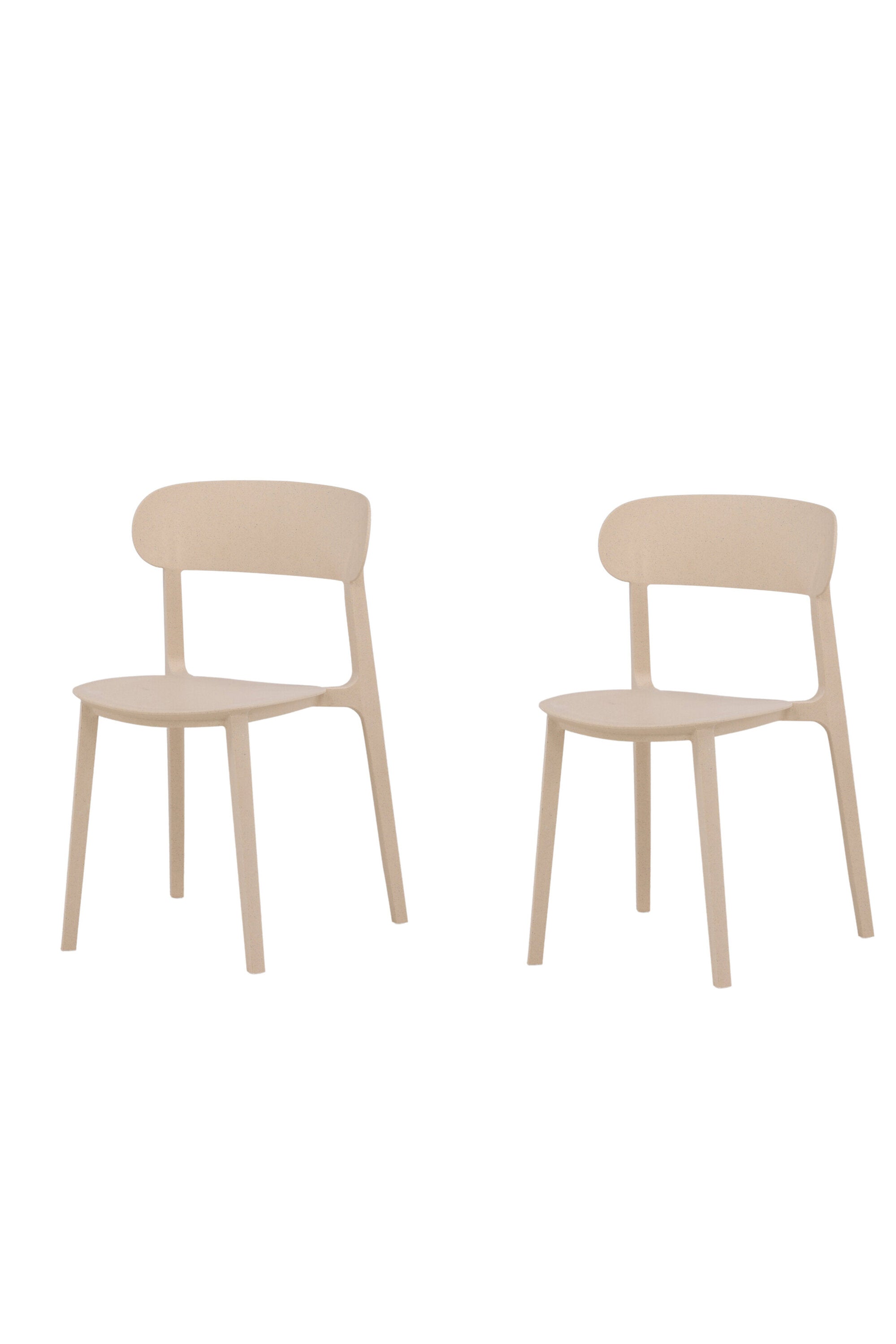 Åstol Stuhl in Beige präsentiert im Onlineshop von KAQTU Design AG. Stuhl ist von Venture Home