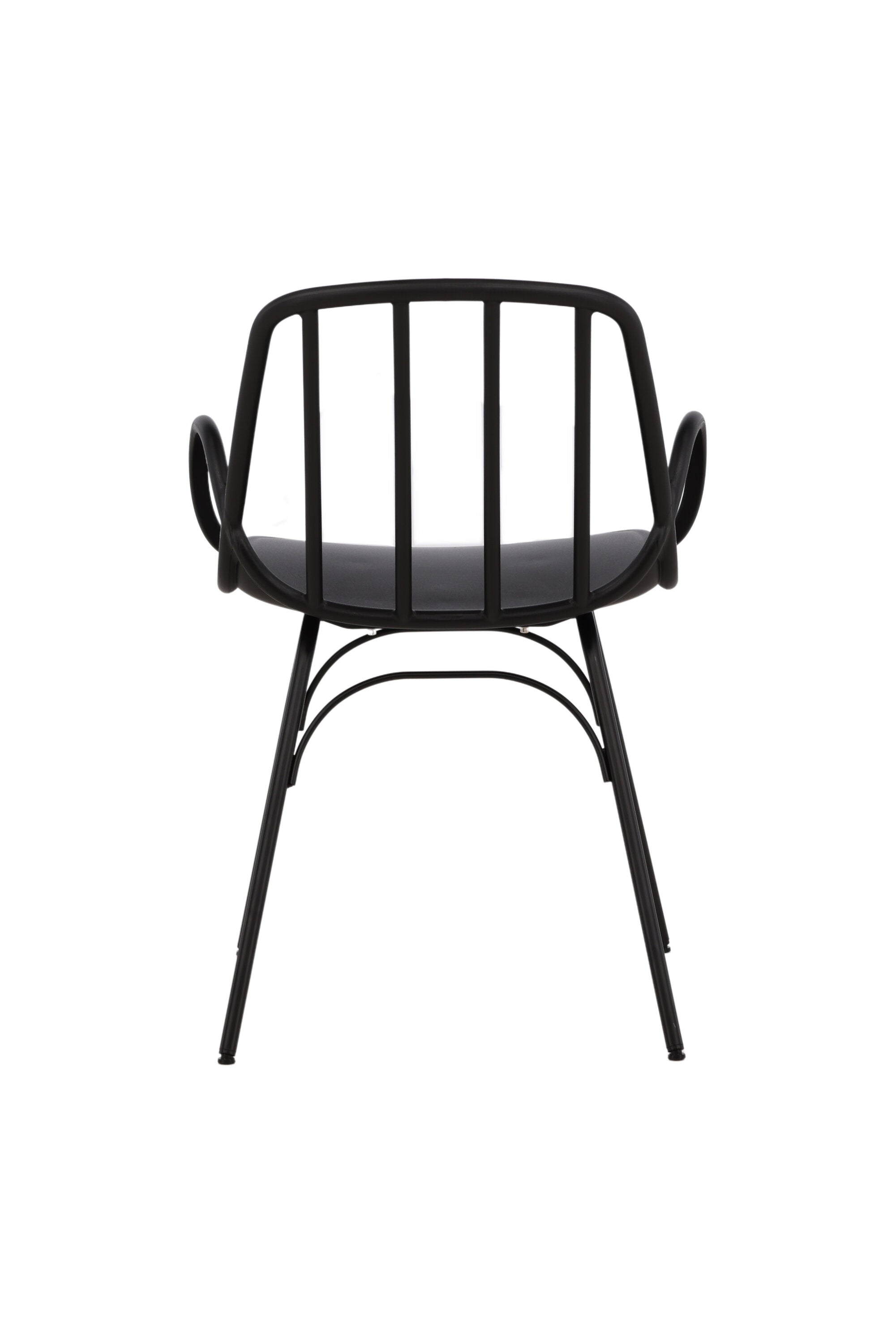 Dyrön Stuhl in Schwarz präsentiert im Onlineshop von KAQTU Design AG. Stuhl mit Armlehne ist von Venture Home