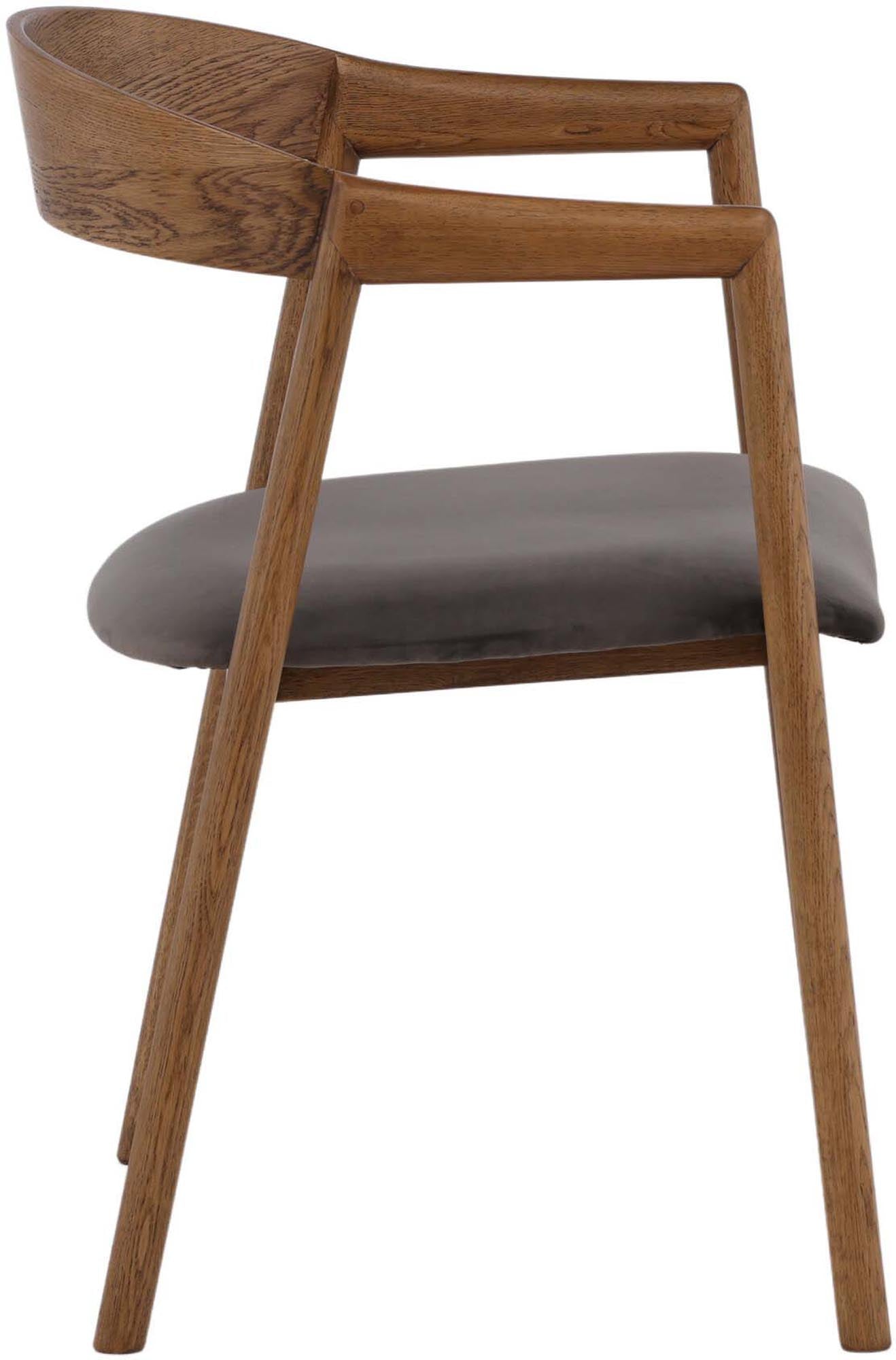 Långön Esszimmerstuhl von Vind: Skandinavisches Design trifft auf Komfort und Stil. Eiche, Samt und elegante Formen für Ihr Zuhause.