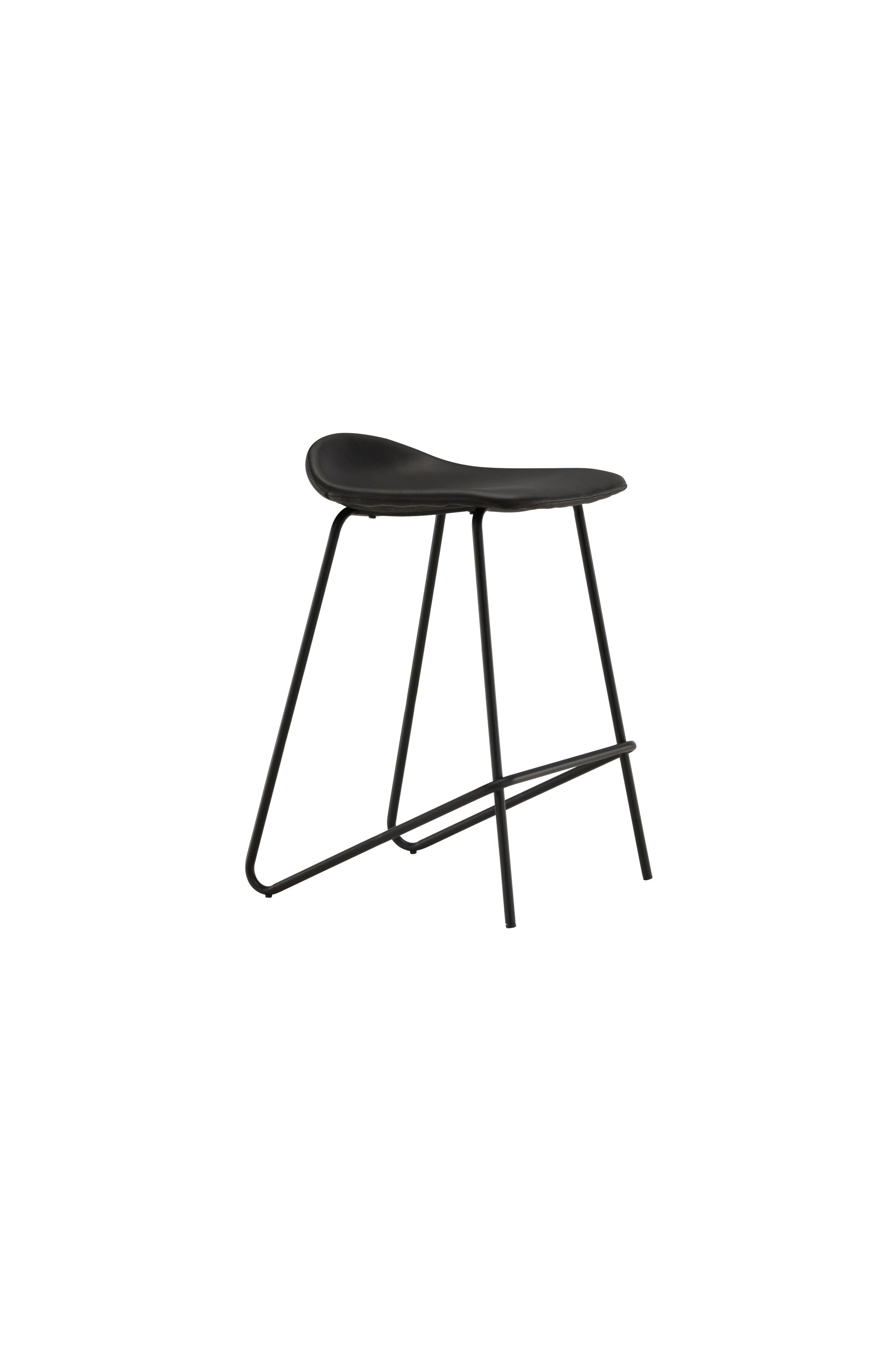 Grebbestad Barstuhl in Schwarz präsentiert im Onlineshop von KAQTU Design AG. Barstuhl ist von Vind