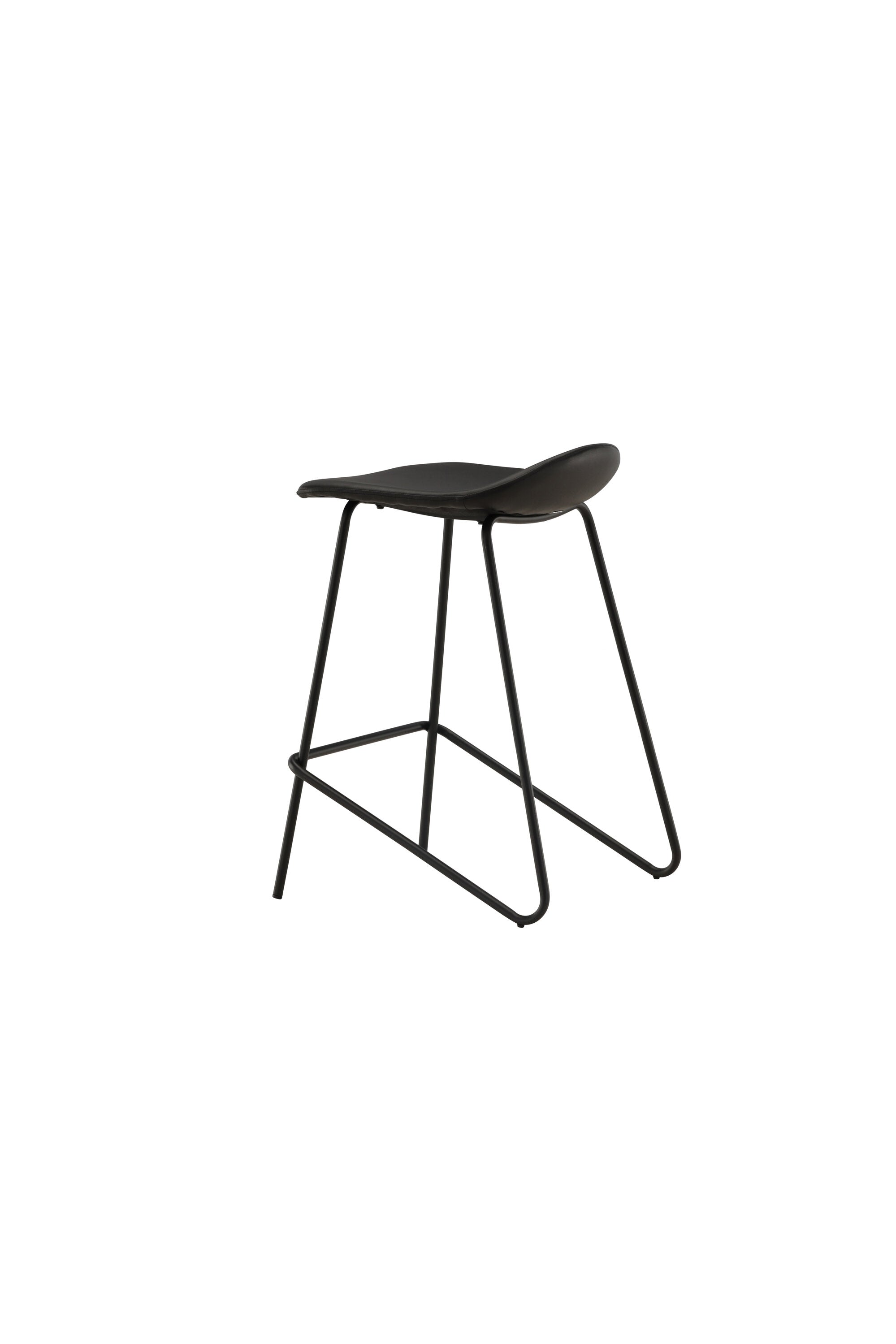 Grebbestad Barstuhl in Schwarz präsentiert im Onlineshop von KAQTU Design AG. Barstuhl ist von Vind