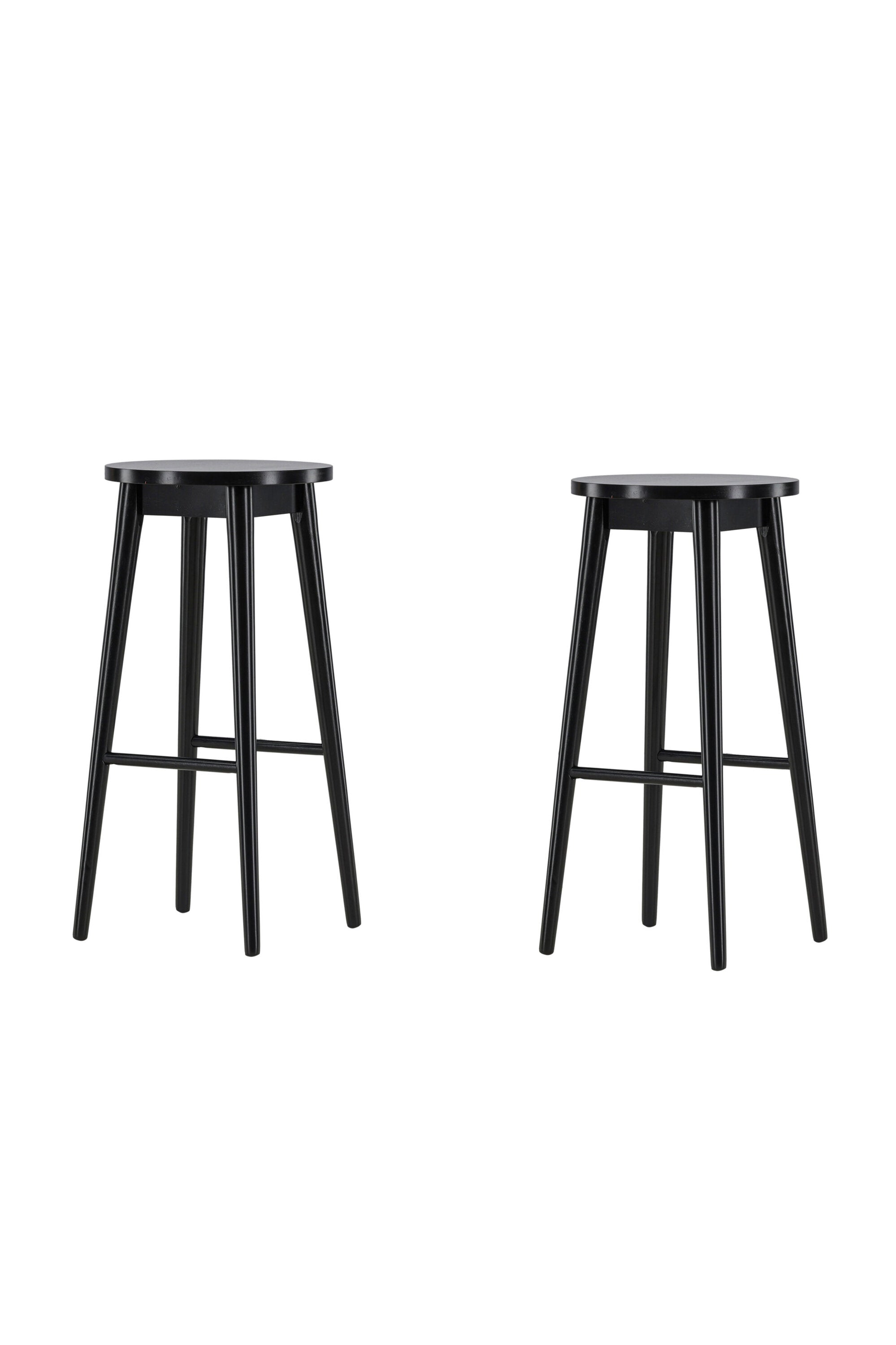 Mollösand Barstuhl in Schwarz präsentiert im Onlineshop von KAQTU Design AG. Barhocker ist von Vind