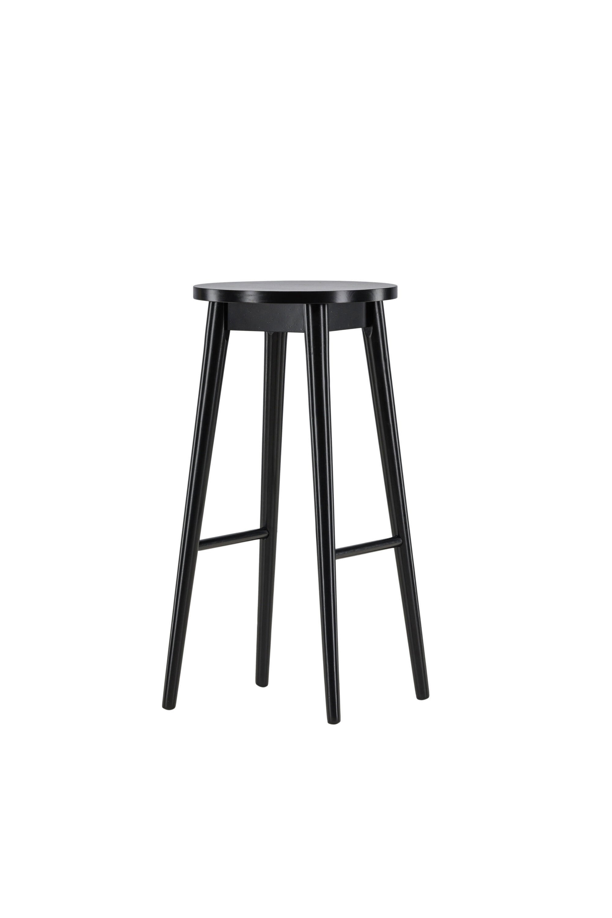 Mollösand Barstuhl in Schwarz präsentiert im Onlineshop von KAQTU Design AG. Barhocker ist von Vind